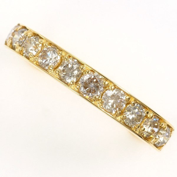 18K Yellow Gold Diamond Ring for Women - Elegant Solitaire Engagement & Wedding Band - Perfect for Proposals, Anniversaries, and Special Occasions
