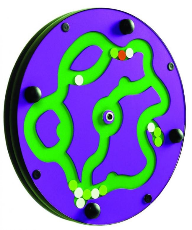 SpinMazer Junior Wall Game - Fun Interactive Magnetic Dart Board for Kids - Perfect for Indoor Playrooms, Birthday Parties & Family Game Nights