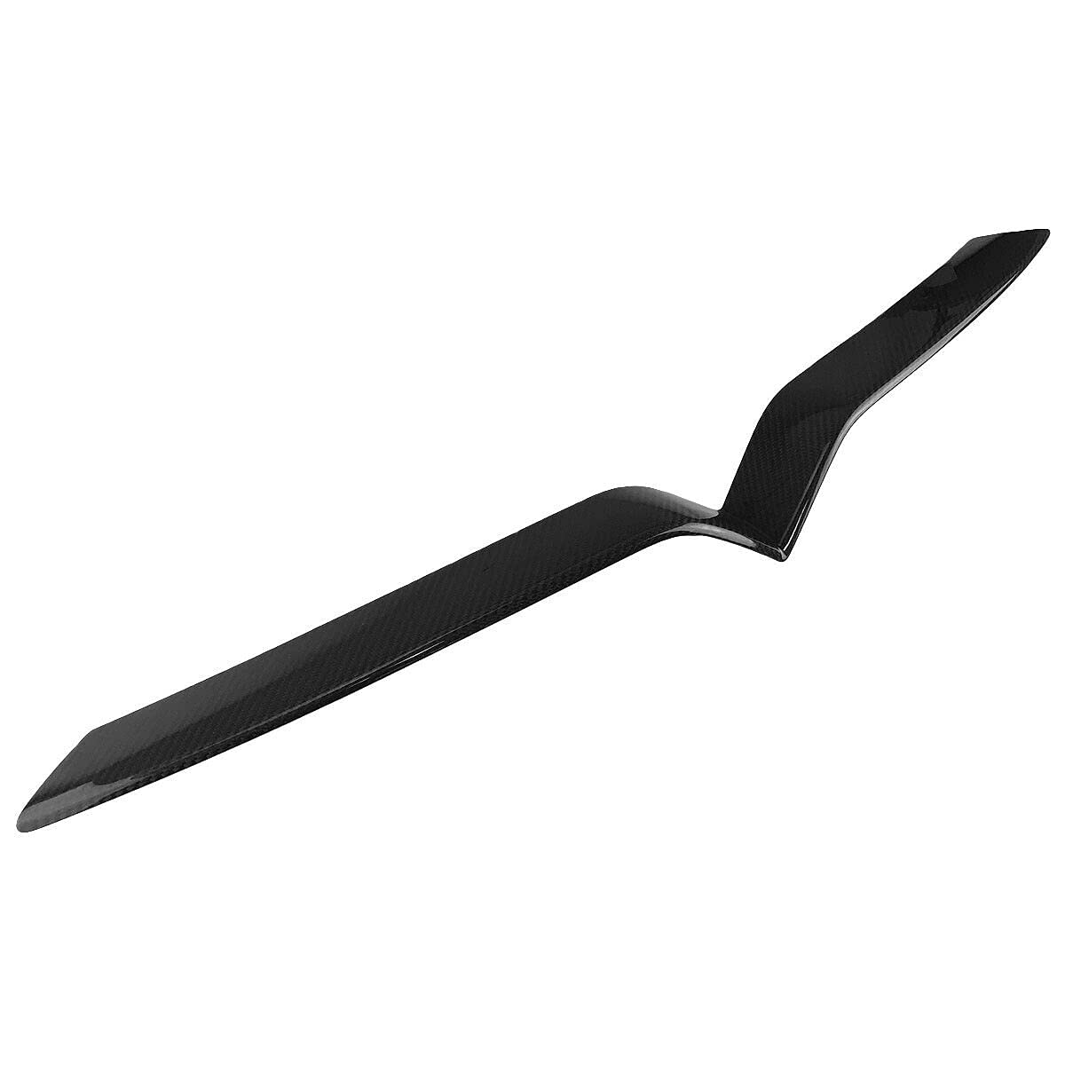 Tesla Model X Front Real Carbon Fiber Grille Cover Trim for 2016-2021 - Premium Twill Weave Design for Enhanced Style & Protection | Perfect for Car Enthusiasts & Custom Upgrades