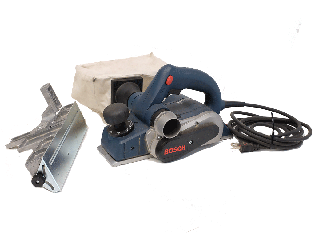 Bosch 1594K 3-1/4 Inch Electric Hand Planer - 6.5 Amp Motor with Carrying Case | Perfect for Woodworking, DIY Projects & Home Renovations