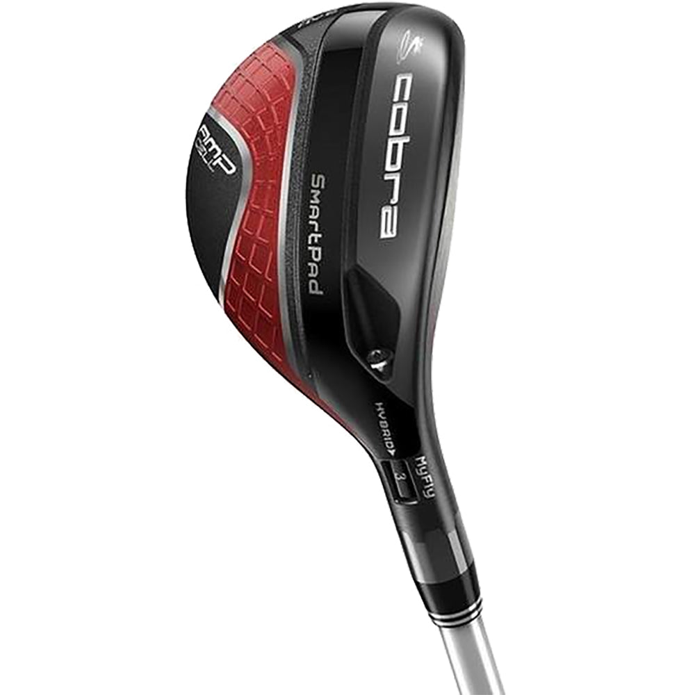 Cobra AMP Cell Red Men's Right Hand Hybrid Golf Club - Perfect for Long Fairway Shots and Improving Accuracy on the Course
