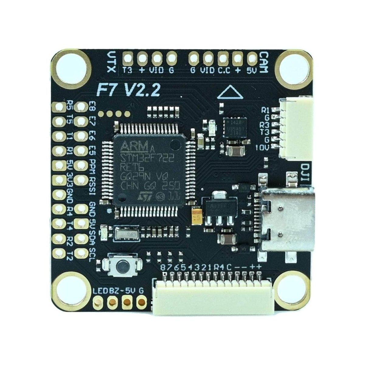 Aikon F7 3030 V2.2 HD 2 6S 30x30 Octo Flight Controller for FPV Drone Racing and Aerial Photography - Compatible with DJI, Betaflight, and iNav Systems