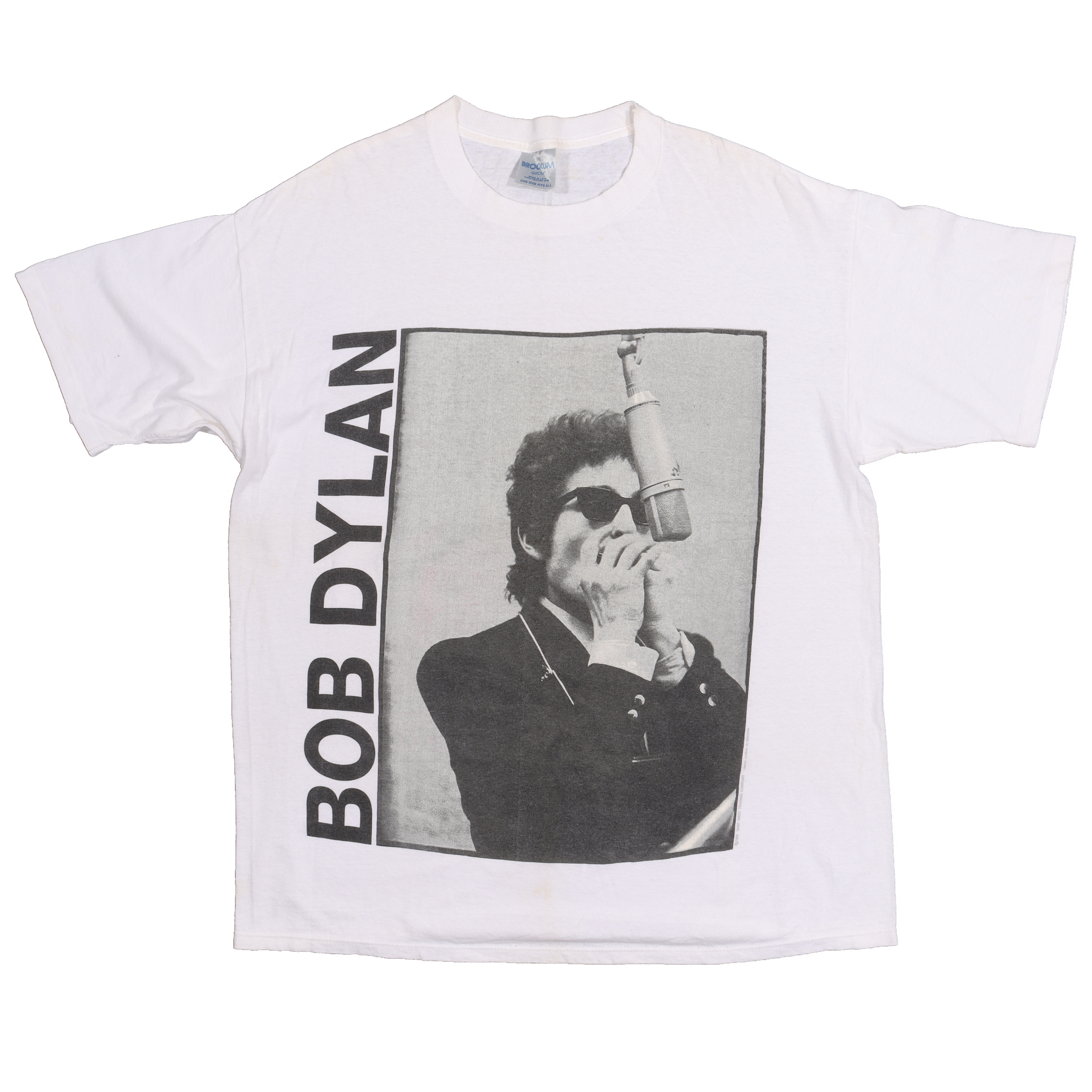 Vintage 1990s Bob Dylan Graphic T-Shirt - Classic Rock Band Tee for Men & Women - Perfect for Concerts, Casual Wear & Music Lovers