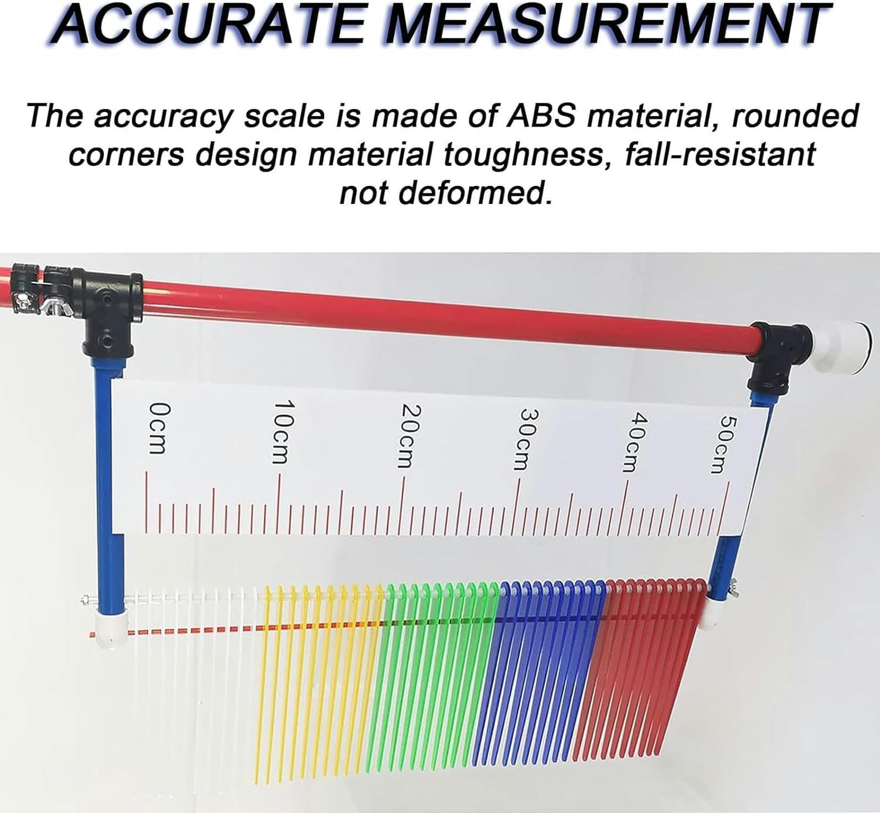 FLTRGO Vertical Jump Tester - Professional Floor Standing High Jump Training Equipment with Stable Base | Accurate Jump Measurement Tool for Basketball Players & Athletes | Perfect for Gym, Court & Sports Performance Training