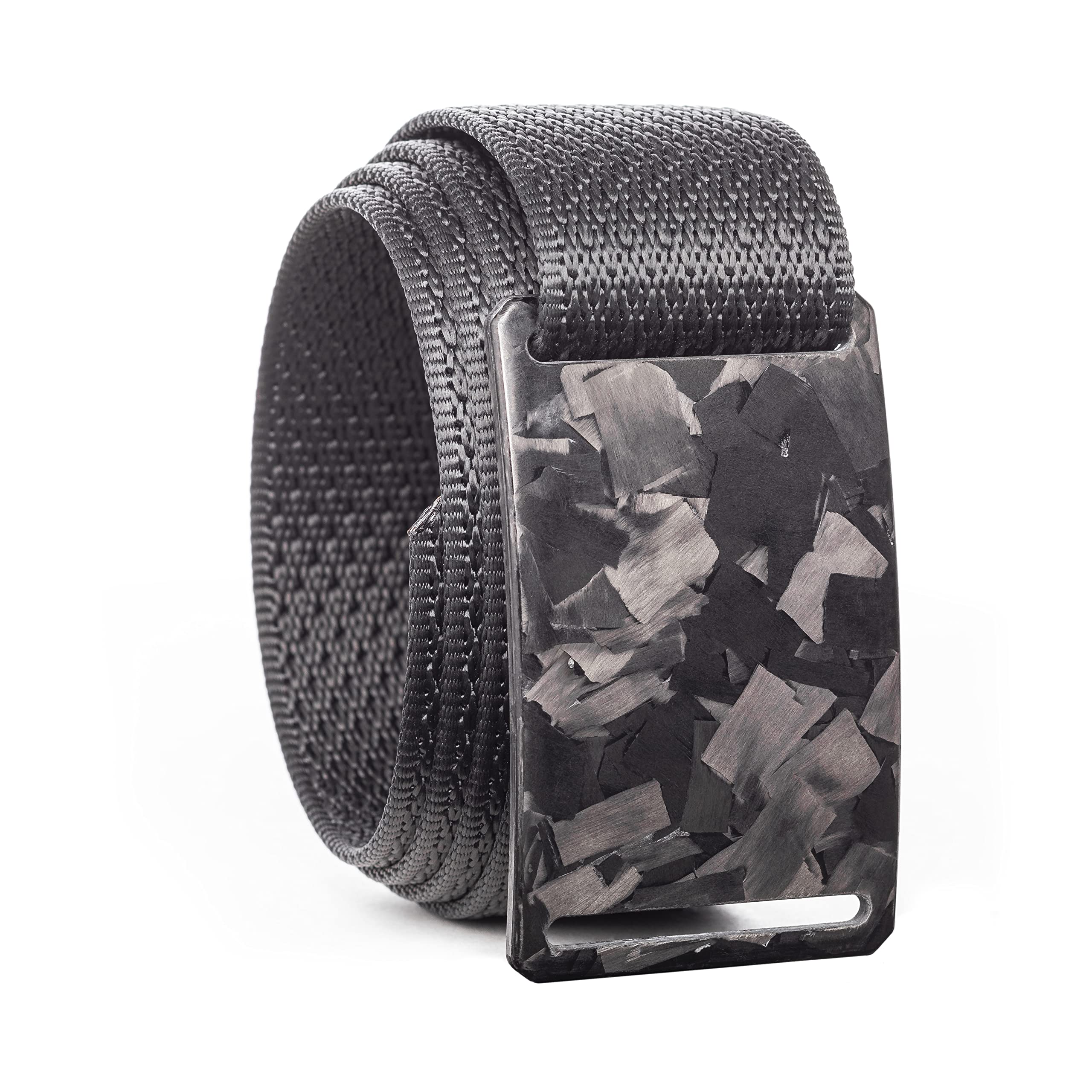 GRIP6 Carbon Fiber Belt for Men & Women - Lightweight, Durable & Adjustable for Hiking, Golf, Outdoor Activities | Perfect for Everyday Wear & Adventure Gear