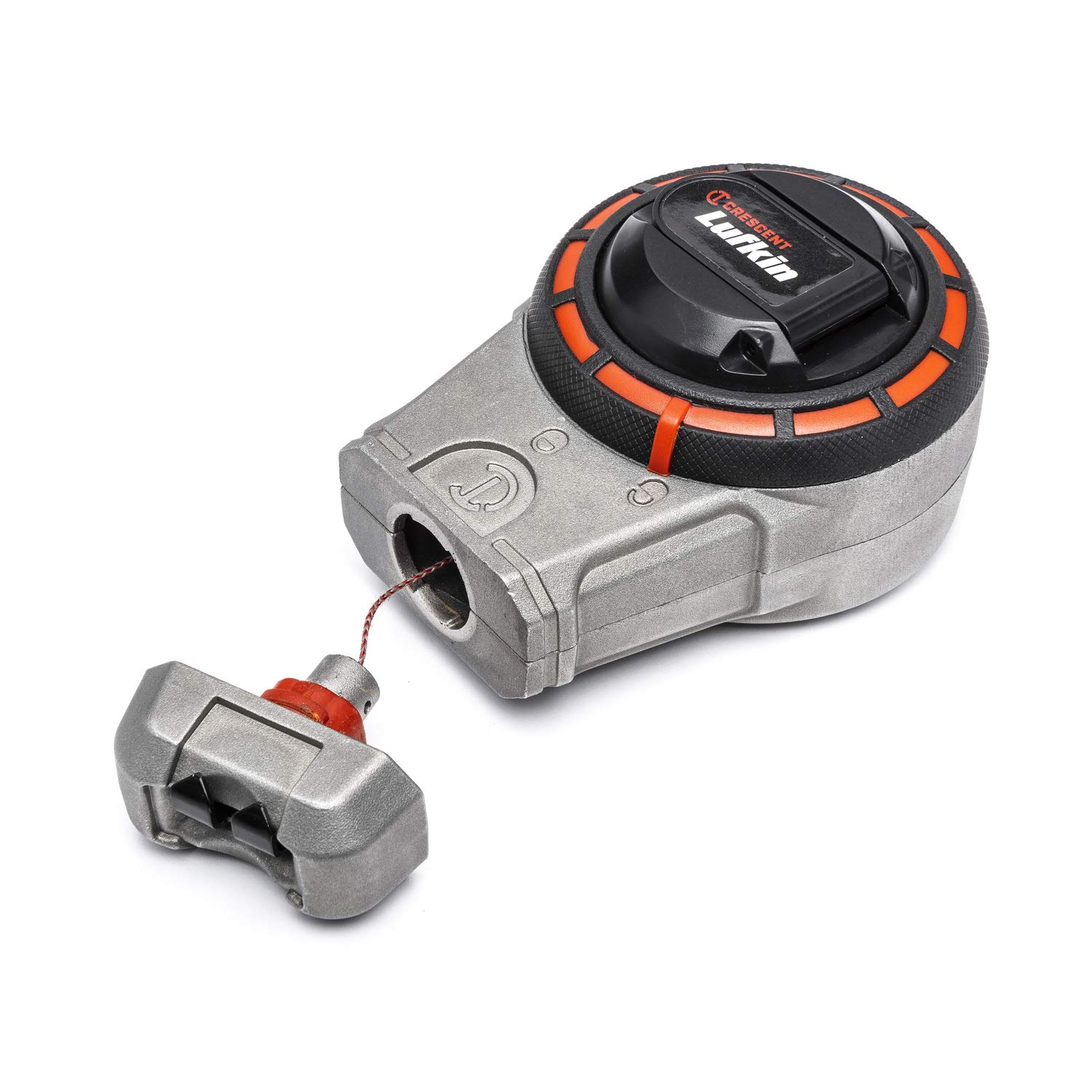 **Crescent Lufkin 100-Foot Professional Aluminum Chalk Reel with Red Chalk - CLA100R - Perfect for Construction, Carpentry, and DIY Projects**