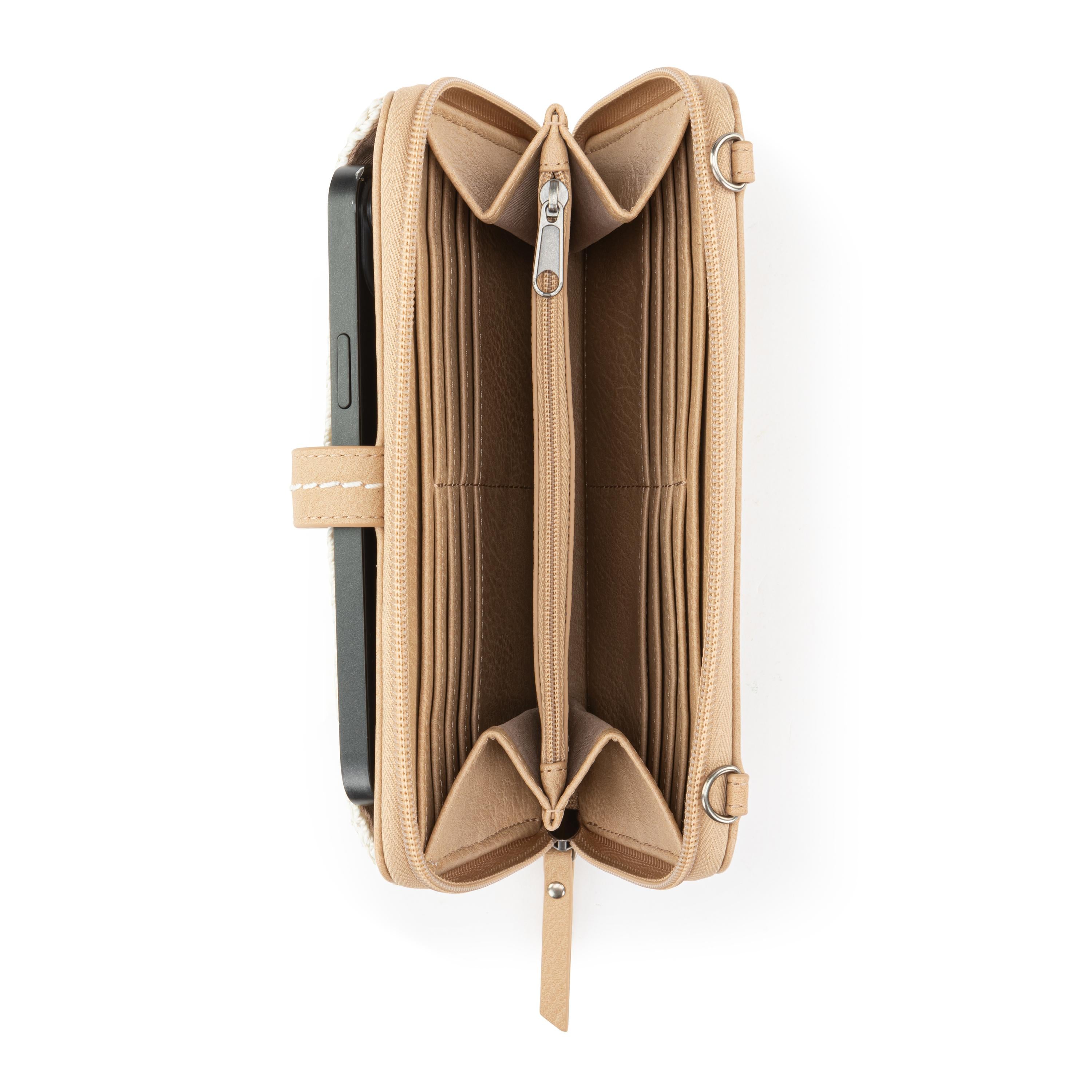 Iris Large Smartphone Crossbody Bag - Stylish & Secure Phone Pouch for Women - Perfect for Travel, Shopping, and Everyday Use
