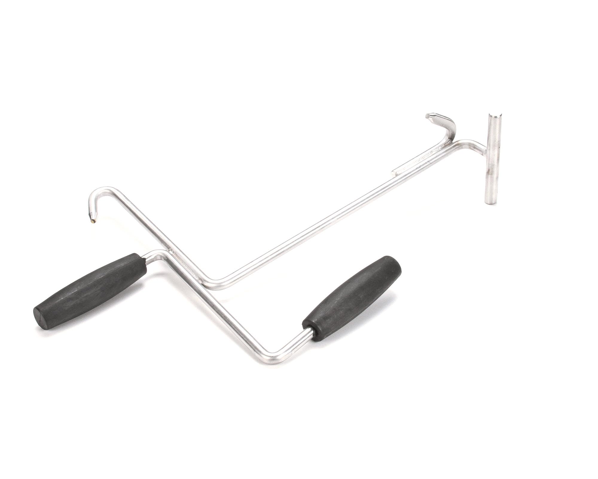 PS1154-1 Deep Fryer Hook Drain - Heavy Duty Stainless Steel Oil Drain Tool for Commercial & Home Kitchen Use - Perfect for Draining Fried Chicken, Donuts & Seafood