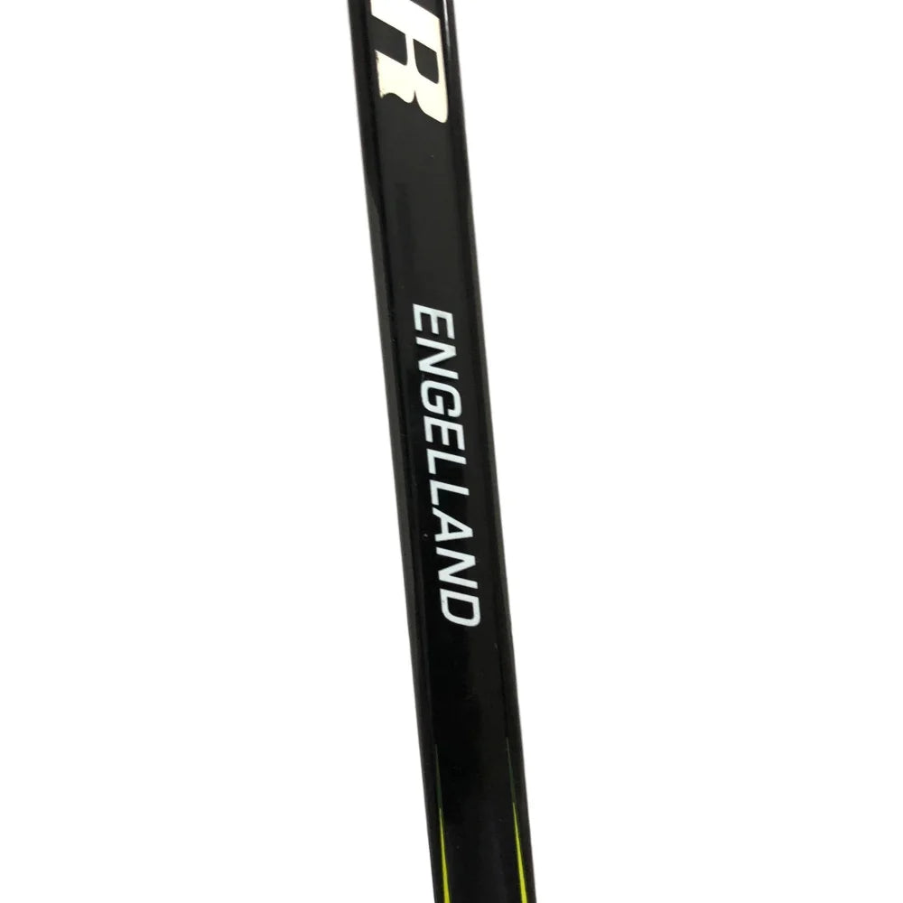 Deryk Engelland Autographed Game-Used Hockey Stick - Vegas Golden Knights NHL Memorabilia with JSA COA - Perfect for Sports Collectors and Hockey Fans Display