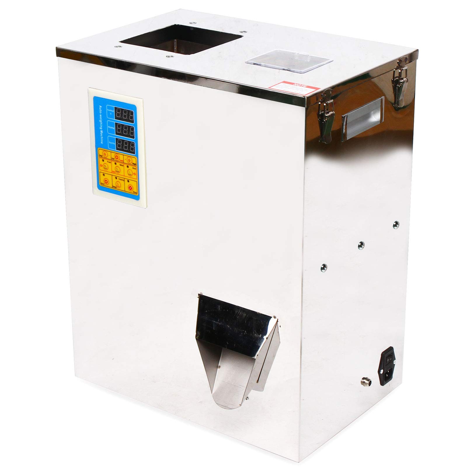 10-500g Automatic Weighing & Filling Machine - Precision Particle Dispenser for Cereal, Grains, Tea | Commercial Food Packaging Equipment for Bulk Goods, Spices & Dried Ingredients