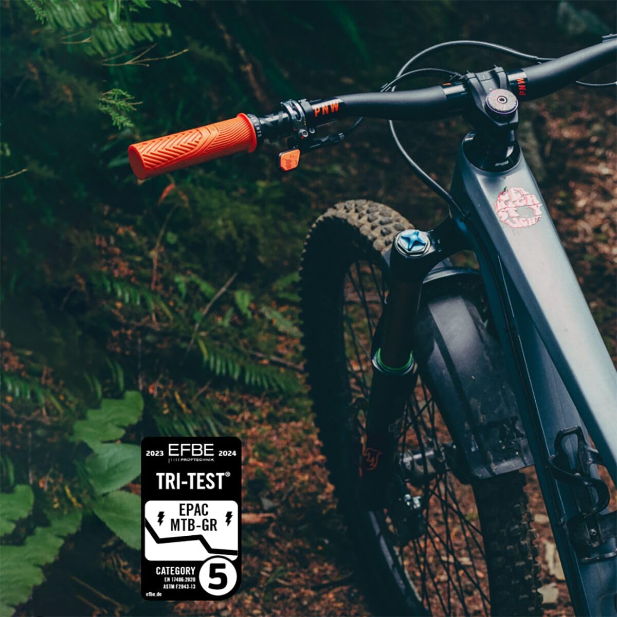 PNW Components The Loam Carbon Handlebar - 35mm Clamp, 25mm Rise - Lightweight Mountain Bike Handlebars for Trail & Enduro Riding