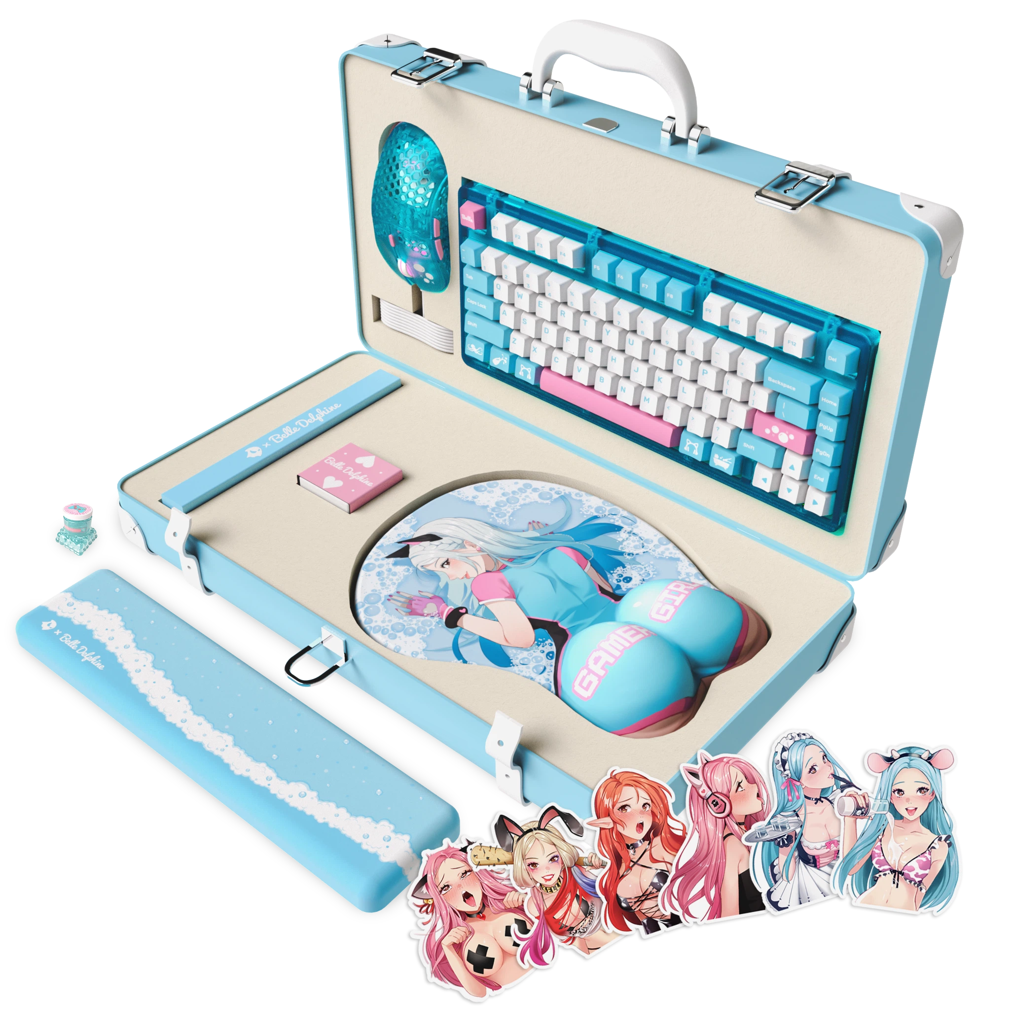 Belle Delphine X Ghost Bathwater Collector's Edition Bundle - Limited Edition Gamer & Internet Meme Merchandise - Perfect for Collectors, Cosplay, and Unique Gift Ideas