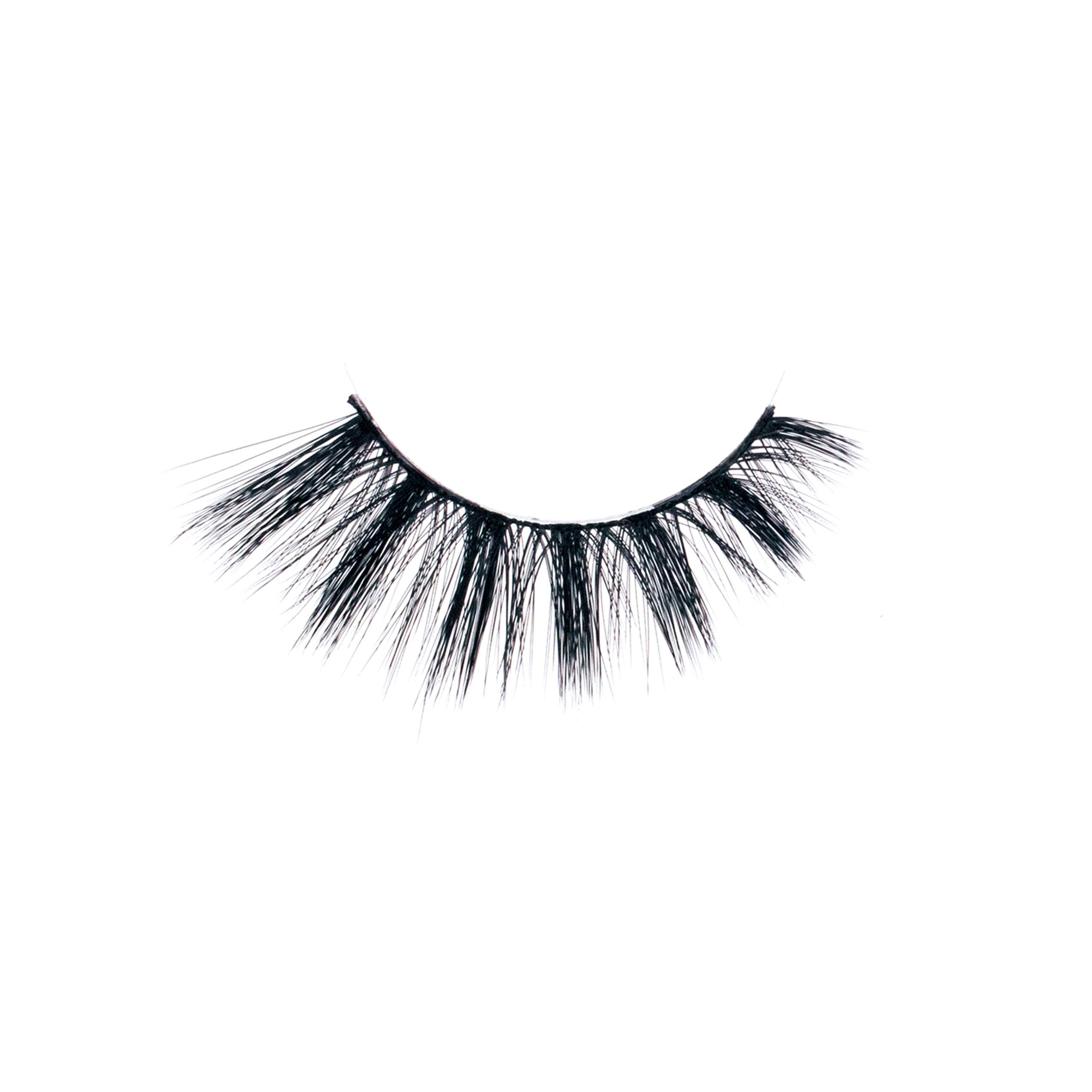 EBIN NEW YORK Cattitude 3D Faux Mink Lashes 5-Pack – Wild Cat Style, Super Soft Tapered Fibers for Wide Eyes & Natural Look | Reusable False Eyelashes for Dramatic Eye Makeup, Parties & Special Occasions