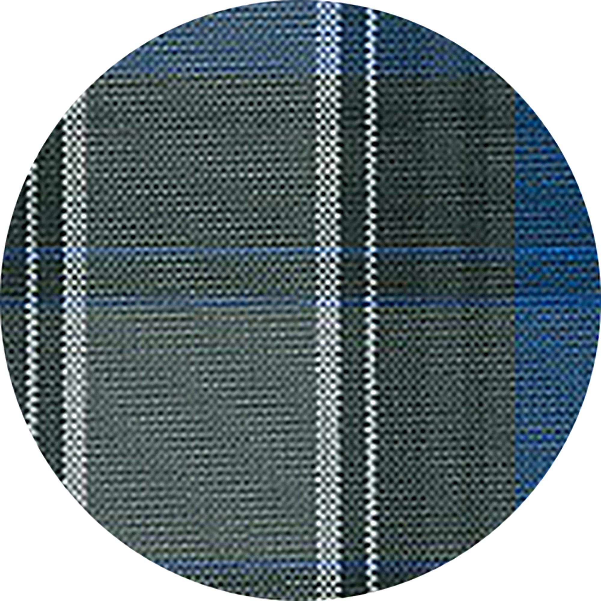 Elastic Soft Headband for School - Comfortable Stretch Hair Band in Plaid Print (Anthony-Plaid 32) | Perfect for Uniforms, Classrooms & Daily Wear
