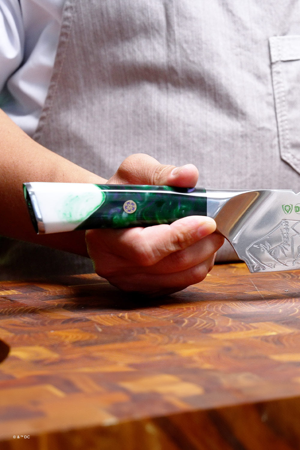 Premium 8-Inch Chef Knife - JOKER™ Edition by Dalstrong | High Carbon German Steel | Razor Sharp Blade for Professional Cooking & Food Prep | Perfect for Chefs, Home Cooks & Culinary Enthusiasts