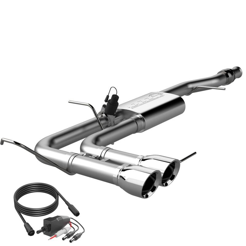 2014-2018 Chevy Silverado & GMC Sierra QTP Screamer Side Exit Cat-Back Exhaust System - High Performance Sound & Power Boost for Off-Road & Street Racing