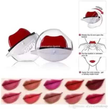 Matte Waterproof Lipstick - Long Lasting Bold Lip Color for All-Day Wear | Perfect for Parties, Dates & Special Occasions