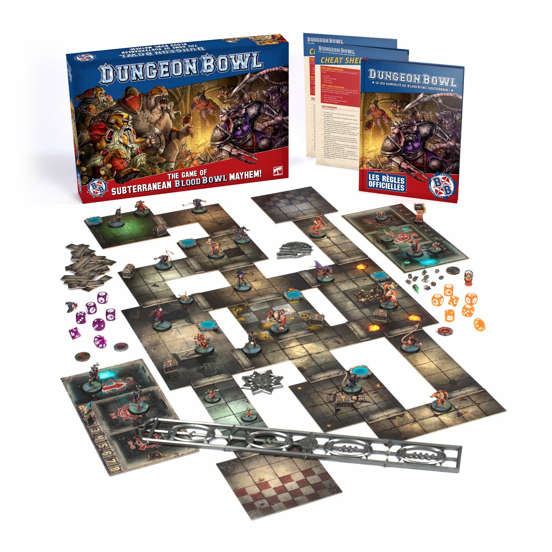 Dungeon Bowl Board Game - Fantasy Football Strategy Game for Adults & Teens | Perfect for Game Nights & Family Gatherings