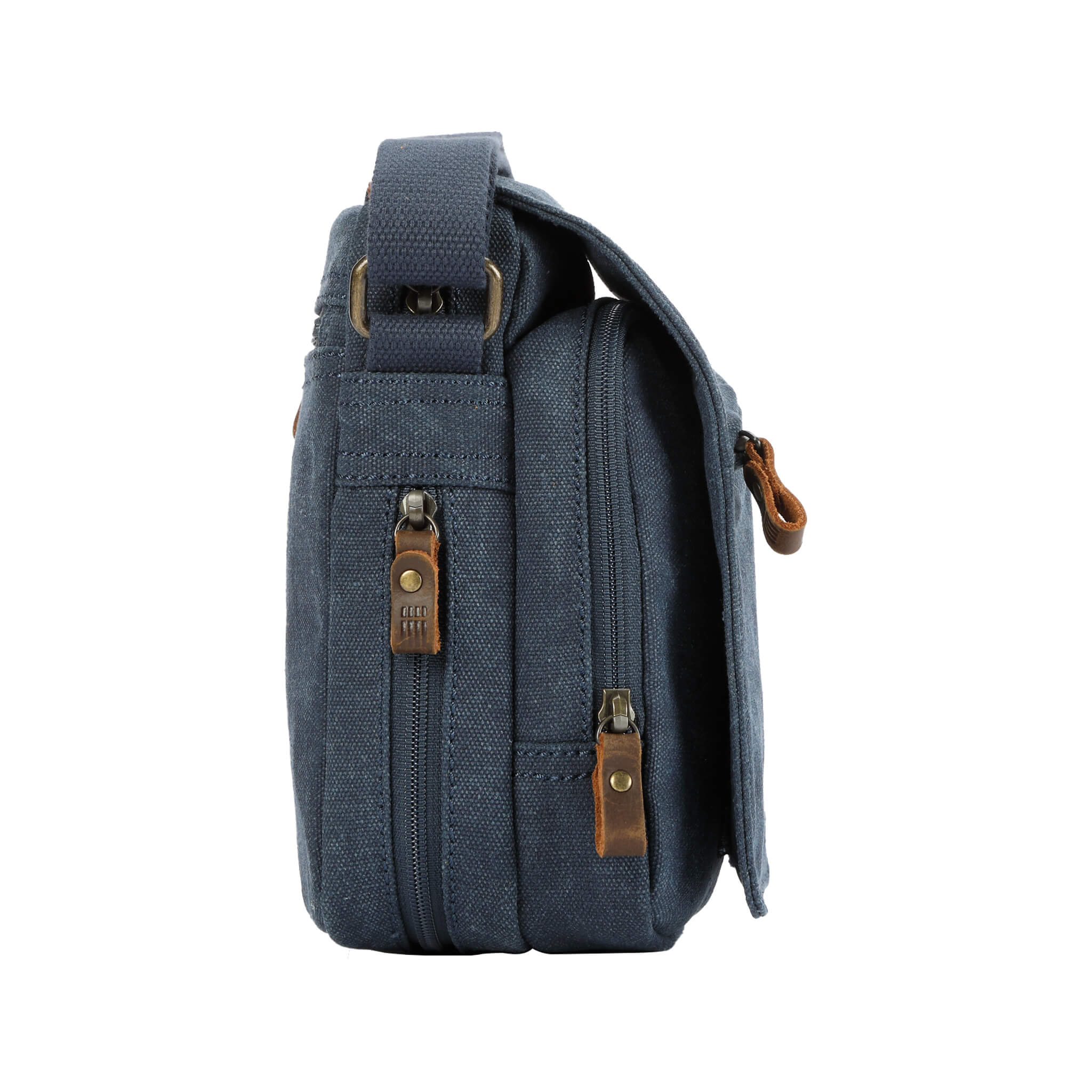 TRP0239 Troop London Classic Canvas Crossbody Bag - Stylish & Durable for Travel, Work & Everyday Use