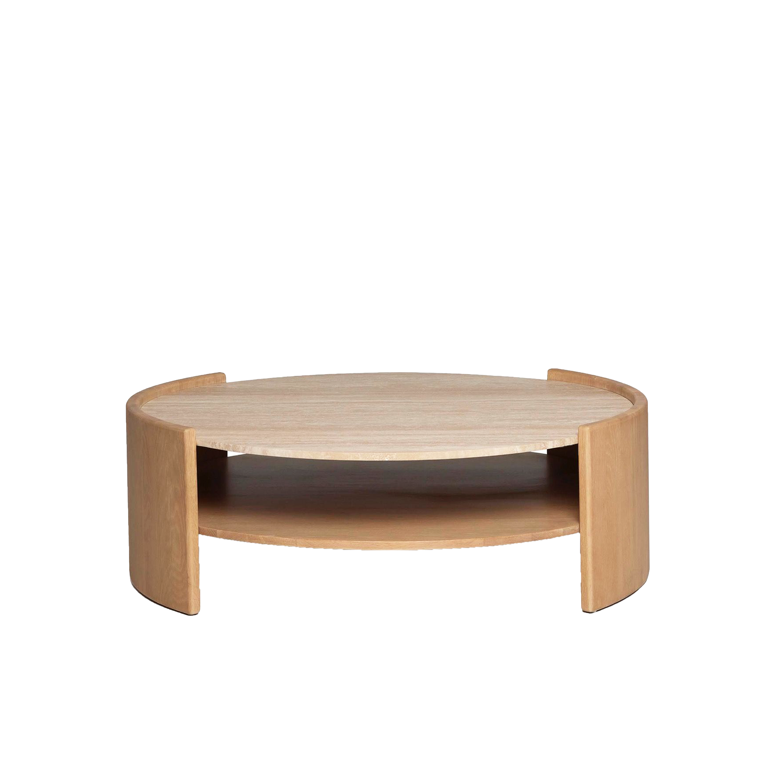 Modern Fortis Coffee Table - Solid Wood Living Room Furniture for Home Decor | Stylish Center Table for Living Room, Lounge & Office