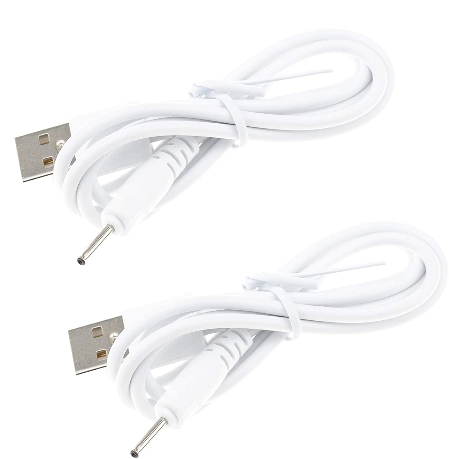 2-Pack USB Charging Cable for Womanizer Pro40 Massager - 3.3FT Replacement Charger Cord & Adapter | Perfect for Home, Travel & Discreet Use