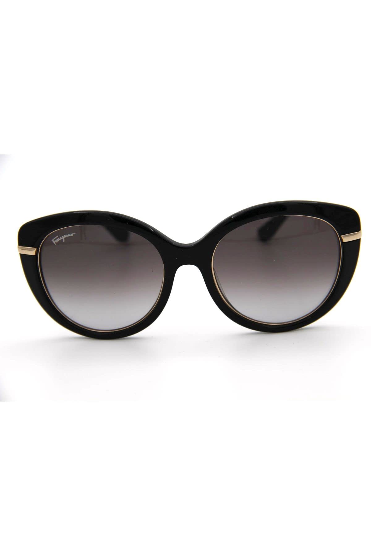 Ferragamo SF724S 001 Black Sunglasses for Women - Luxury Designer Shades for Driving, Beach & Outdoor Activities