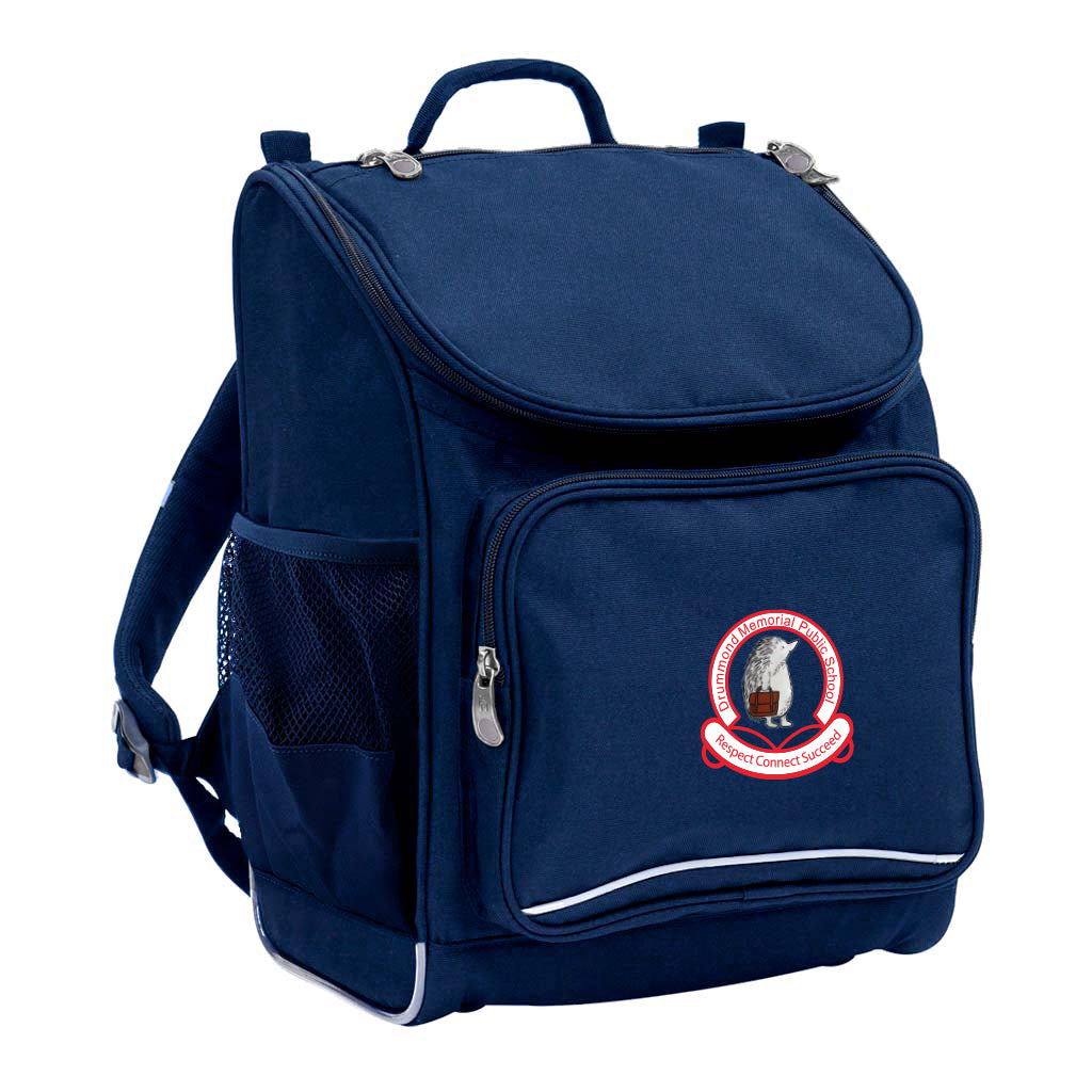Drummond Memorial School Mighty Tuff Pack 24L Backpack - Durable Primary School Bookbag for Kids, Perfect for Daily Use, School Trips & Outdoor Activities