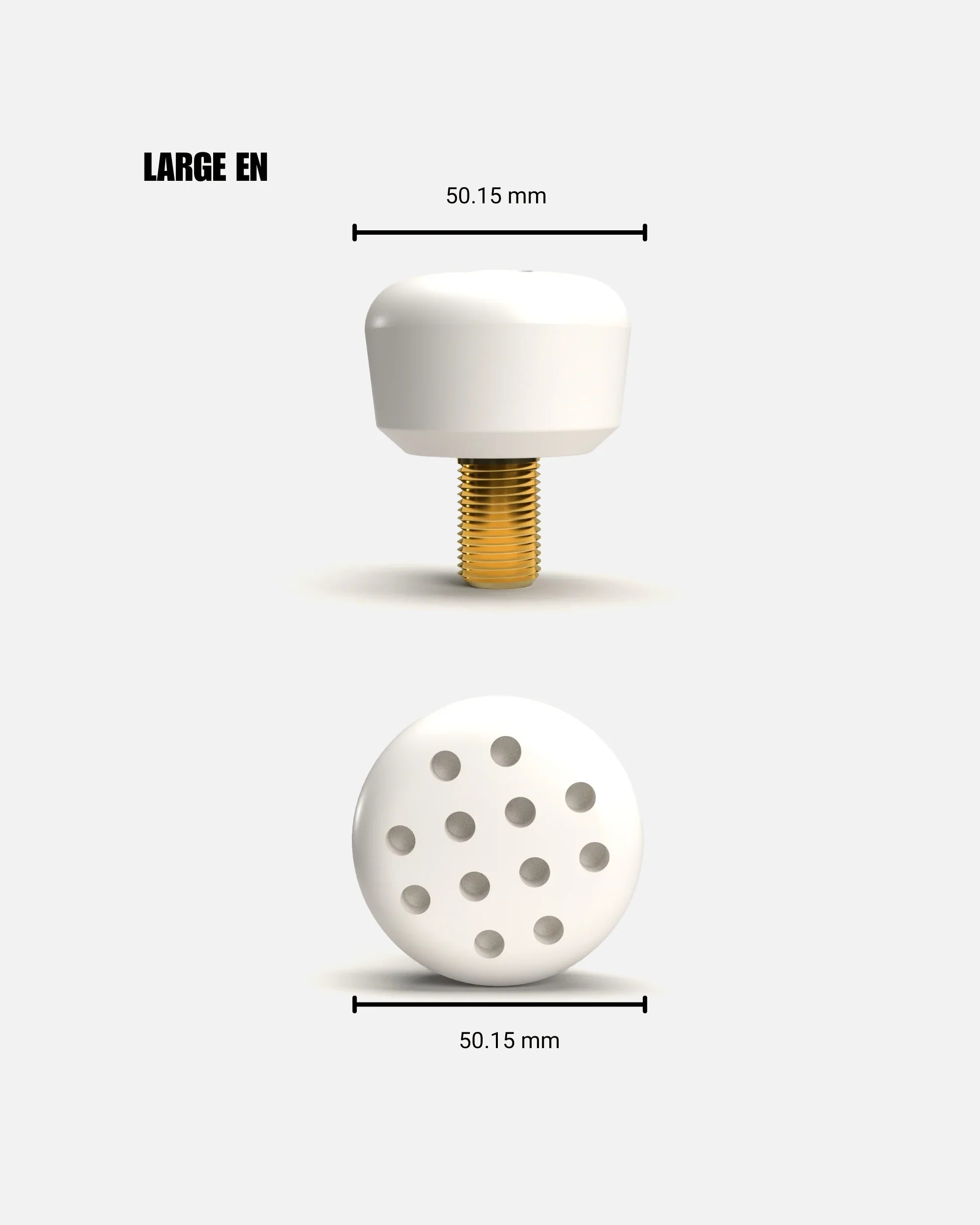 GH Skates EN Toe Stops - Premium Roller Skate Replacement Toe Stops for Artistic Skating, Derby & Outdoor Use - Durable Rubber Stoppers for Roller Skates & Quad Skates - Perfect for Rink, Park & Street Skating