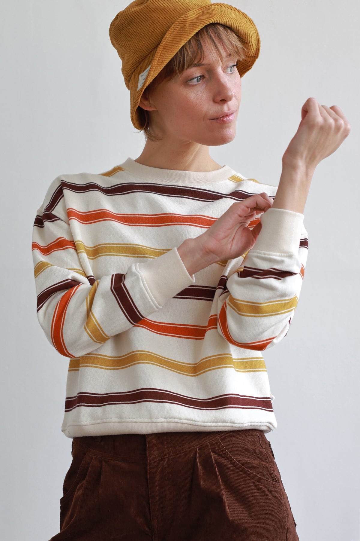 Lavan Mixed Stripes Patterned Fabric - Soft & Durable for DIY Crafts, Home Decor, and Fashion Projects | Perfect for Sewing, Upholstery, and Quilting