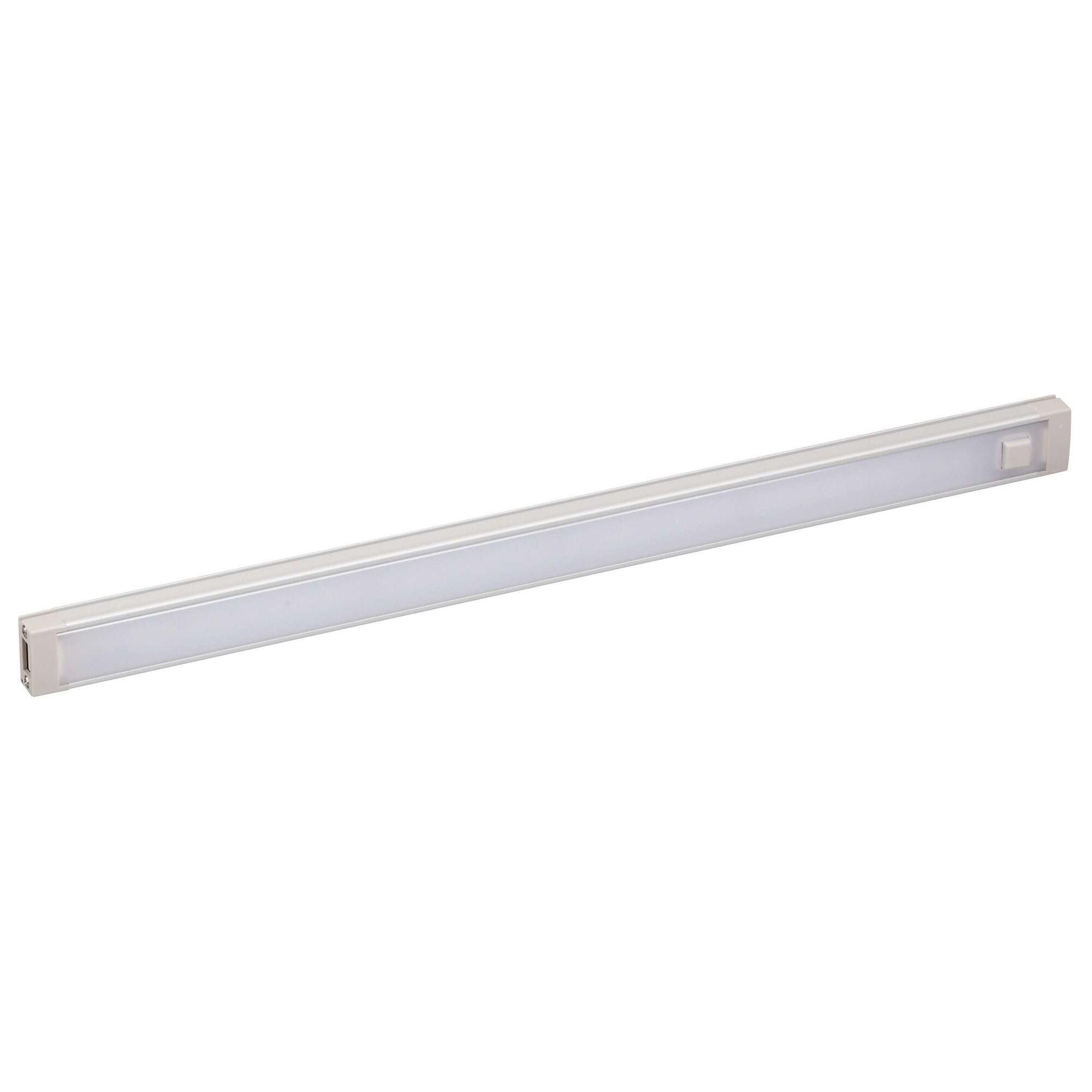 12-Pack LED Under Cabinet Lighting Kit - 1 Bar Natural Daylight White, Dimmable, Energy Efficient for Kitchen, Closet & Workspace