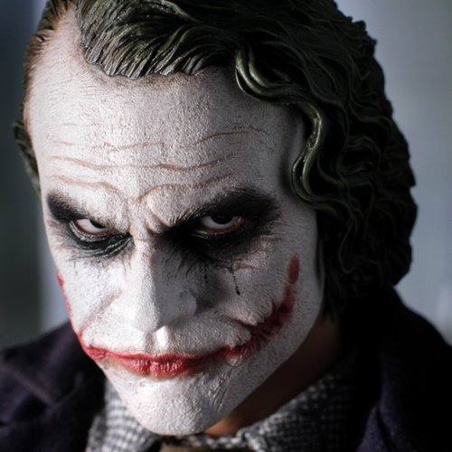 Dark Knight Joker 1/6 Scale Collectible Figure - Movie Masterpiece DX Edition (Japan Import) for DC Comics Fans & Home Display