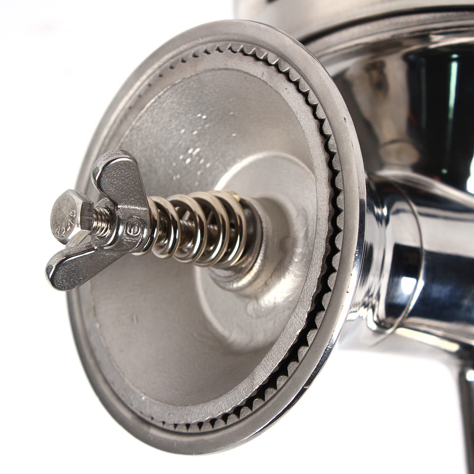 Premium Stainless Steel Manual Grain Grinder - Hand Crank Corn Mill for Wheat, Spices, Seeds, Pepper & Beans | Perfect for Home Baking, Camping & Emergency Food Prep