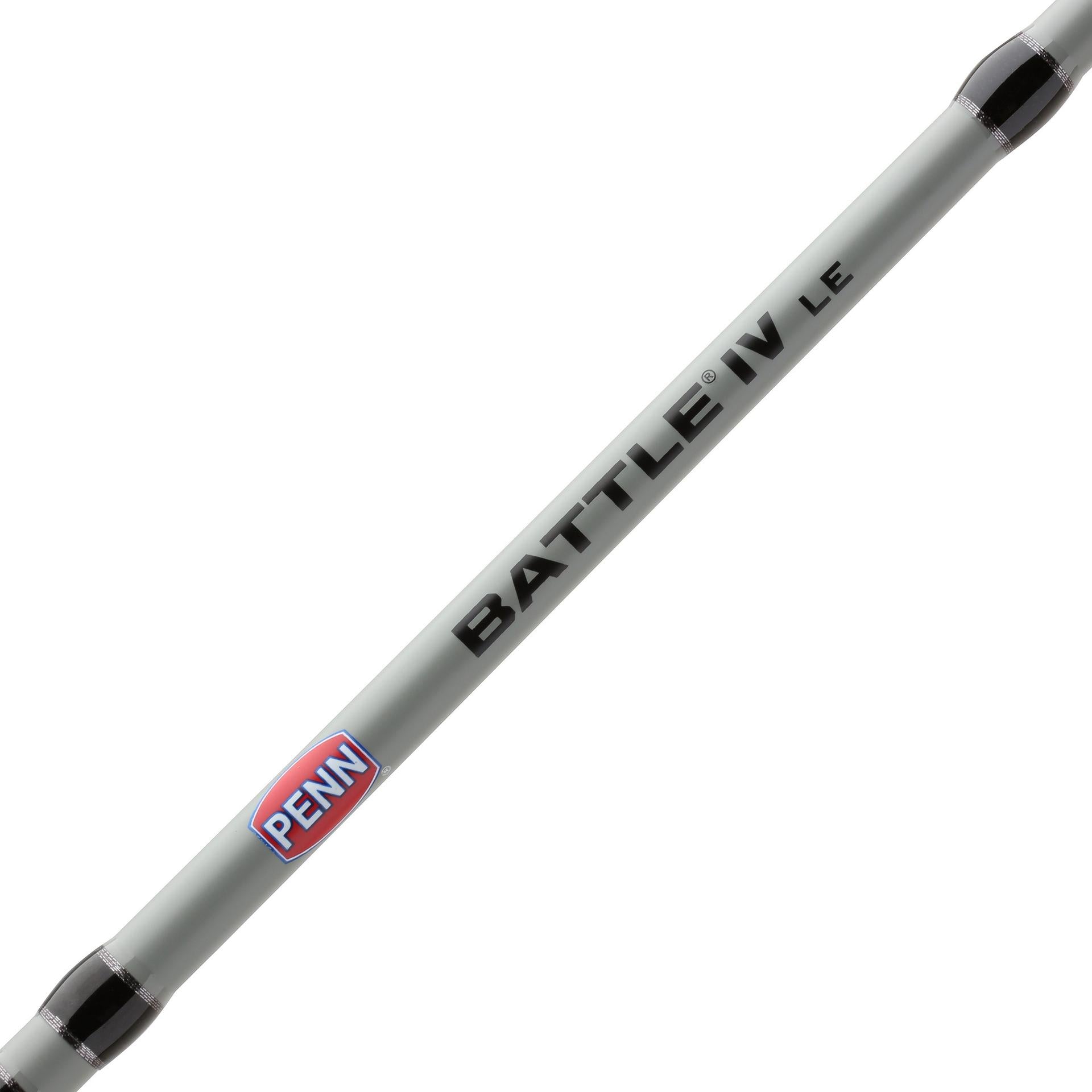 Battle® IV LE Spinning Rod and Reel Combo - Premium Fishing Gear for Freshwater & Saltwater Anglers | Perfect for Bass, Trout, and Offshore Fishing Adventures