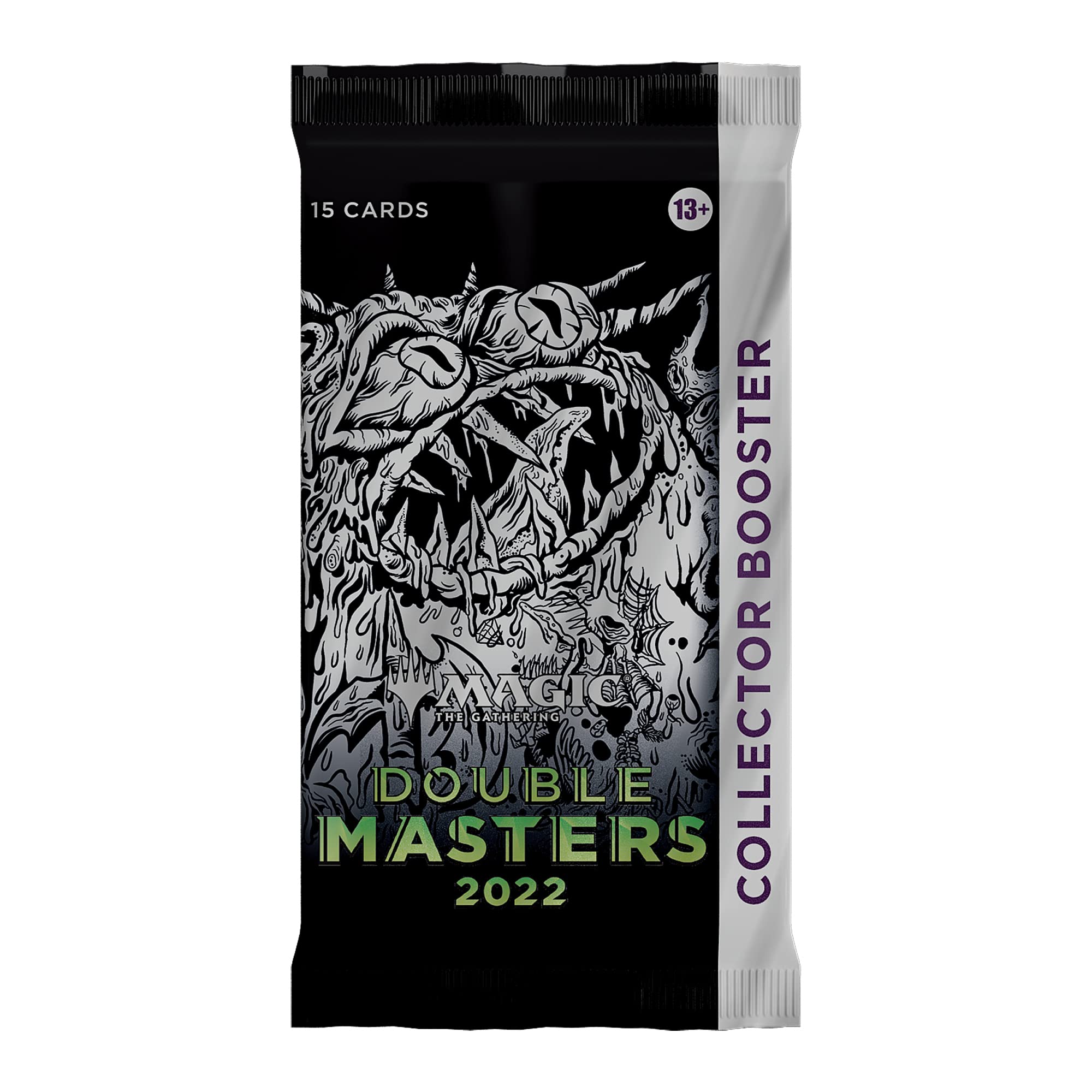 Magic The Gathering Double Masters Collector Booster Box 2022 - 15 Premium MTG Cards (English, Multicolor) | MTG741 | Perfect for Collectors, Tournaments & Game Nights