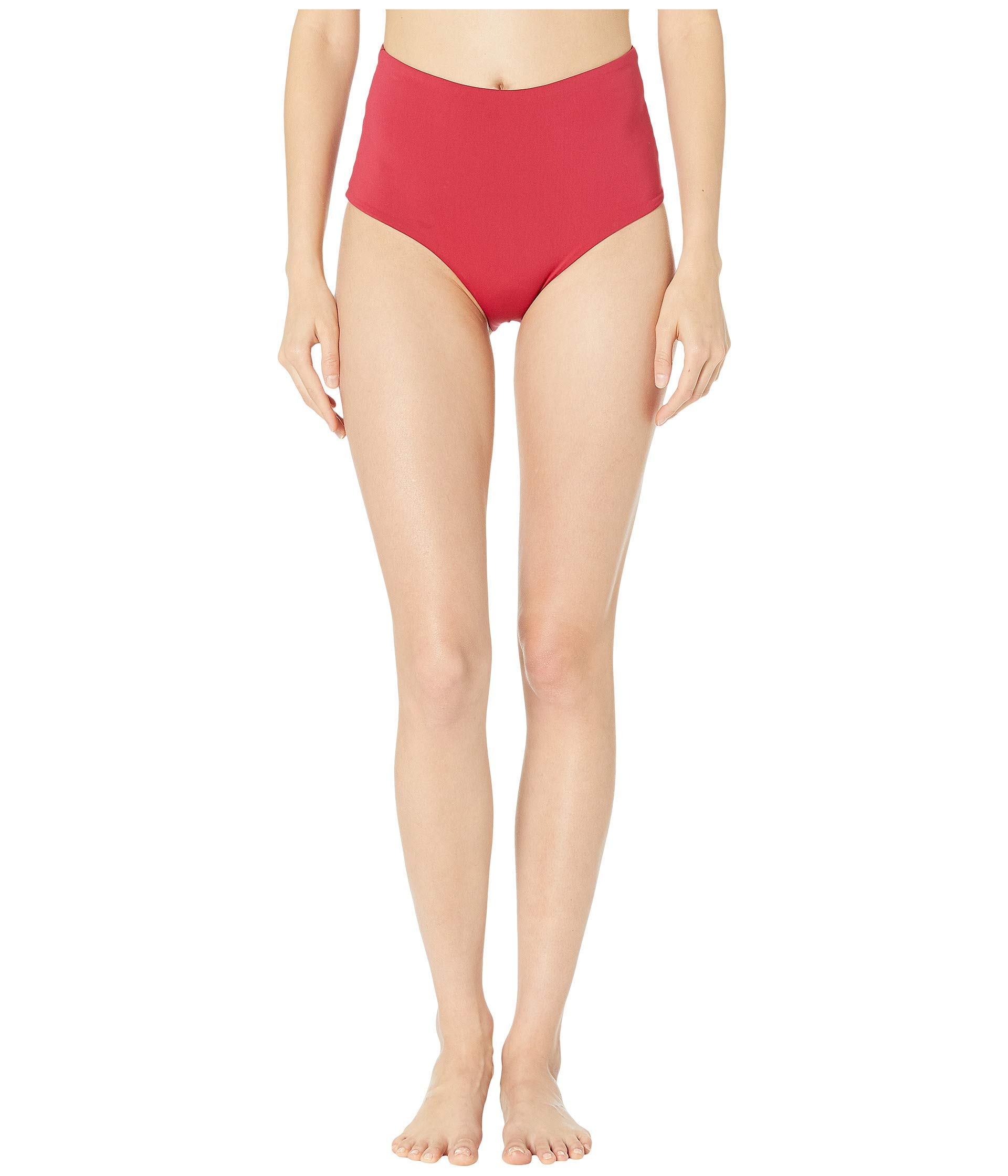 L*Space Portia Bottoms - Strawberry Print High-Waisted Bikini Bottoms XS | Perfect for Beach Vacations, Pool Parties & Summer Getaways