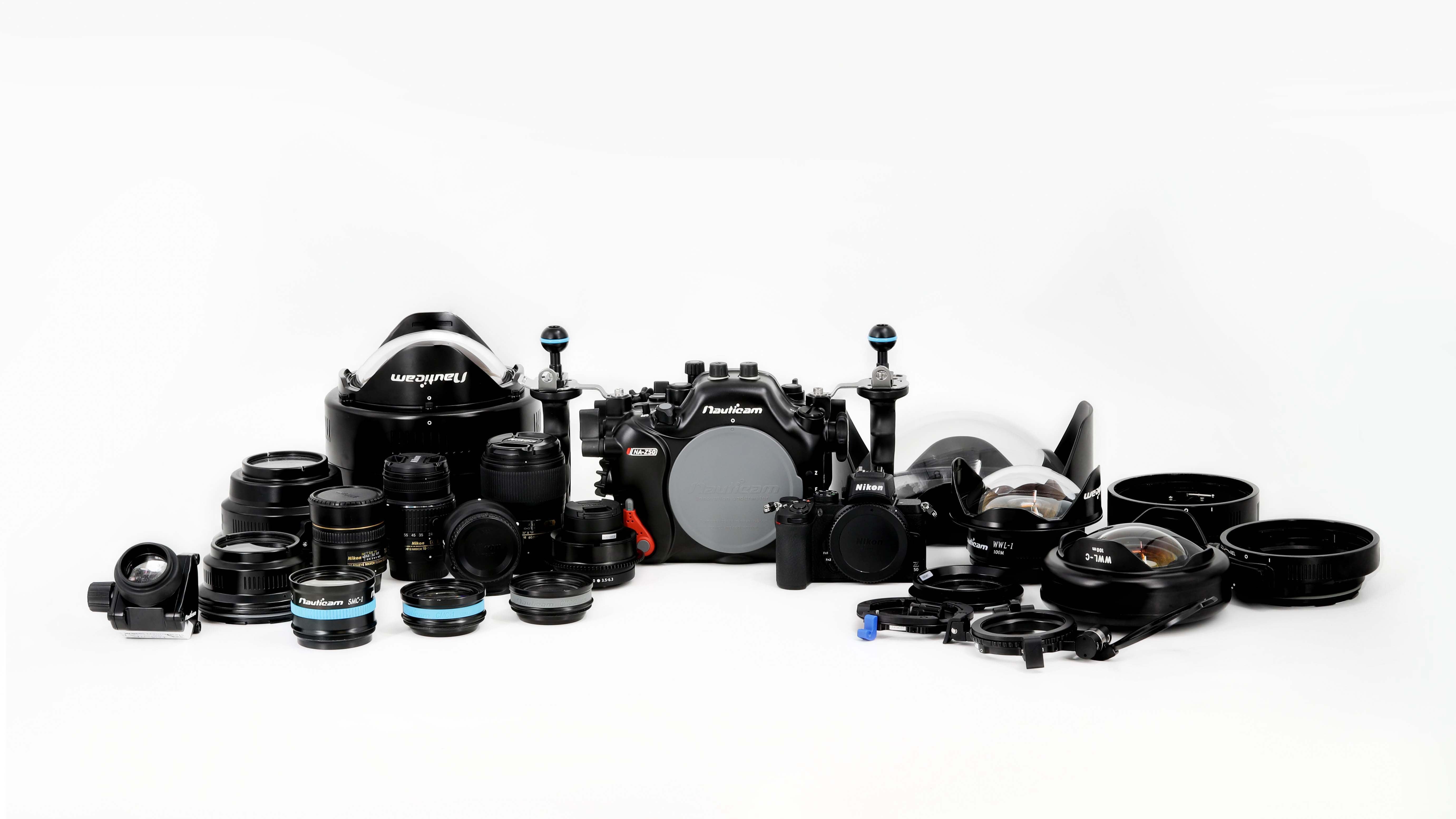 NA Z50 Waterproof Housing for Nikon Z50 Camera - Underwater Photography & Diving Accessories for Adventure Enthusiasts