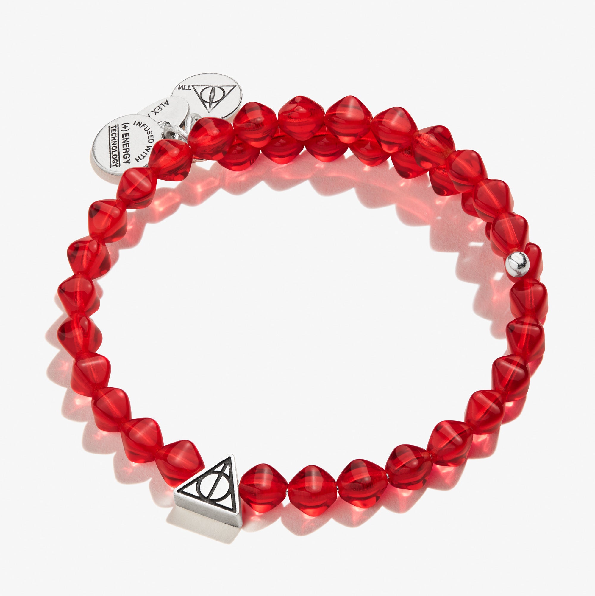 Harry Potter™ LED Light Up Wrap Bracelet in Maroon - Glow in the Dark Wristband for Cosplay, Halloween Costume, and Movie-Themed Parties