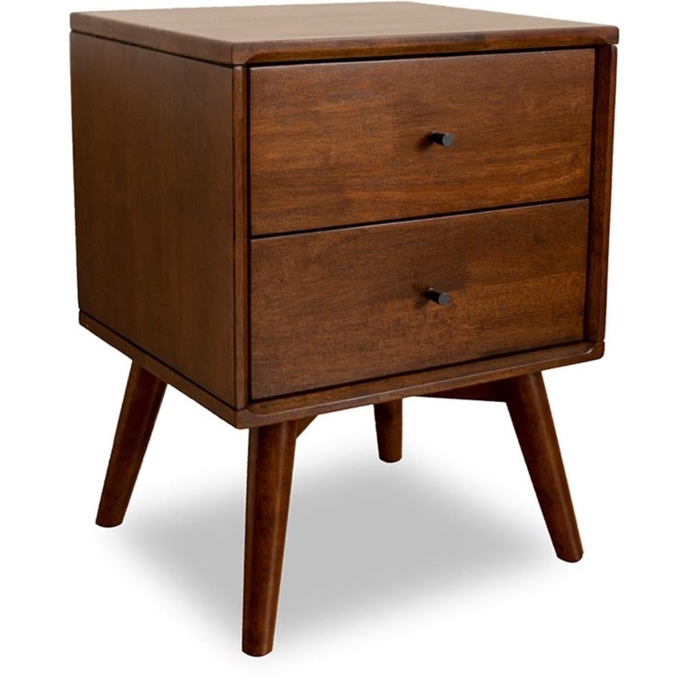 Home Square 3-Piece Wooden TV Stand & Nightstand Set - Modern Living Room & Bedroom Furniture for Home Entertainment & Storage