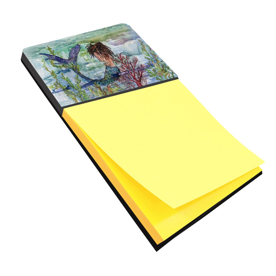 Caroline's Treasures Multicolor Desk Artwork Notepad Holder (8973SN) - Perfect for Office, Home & School Organization