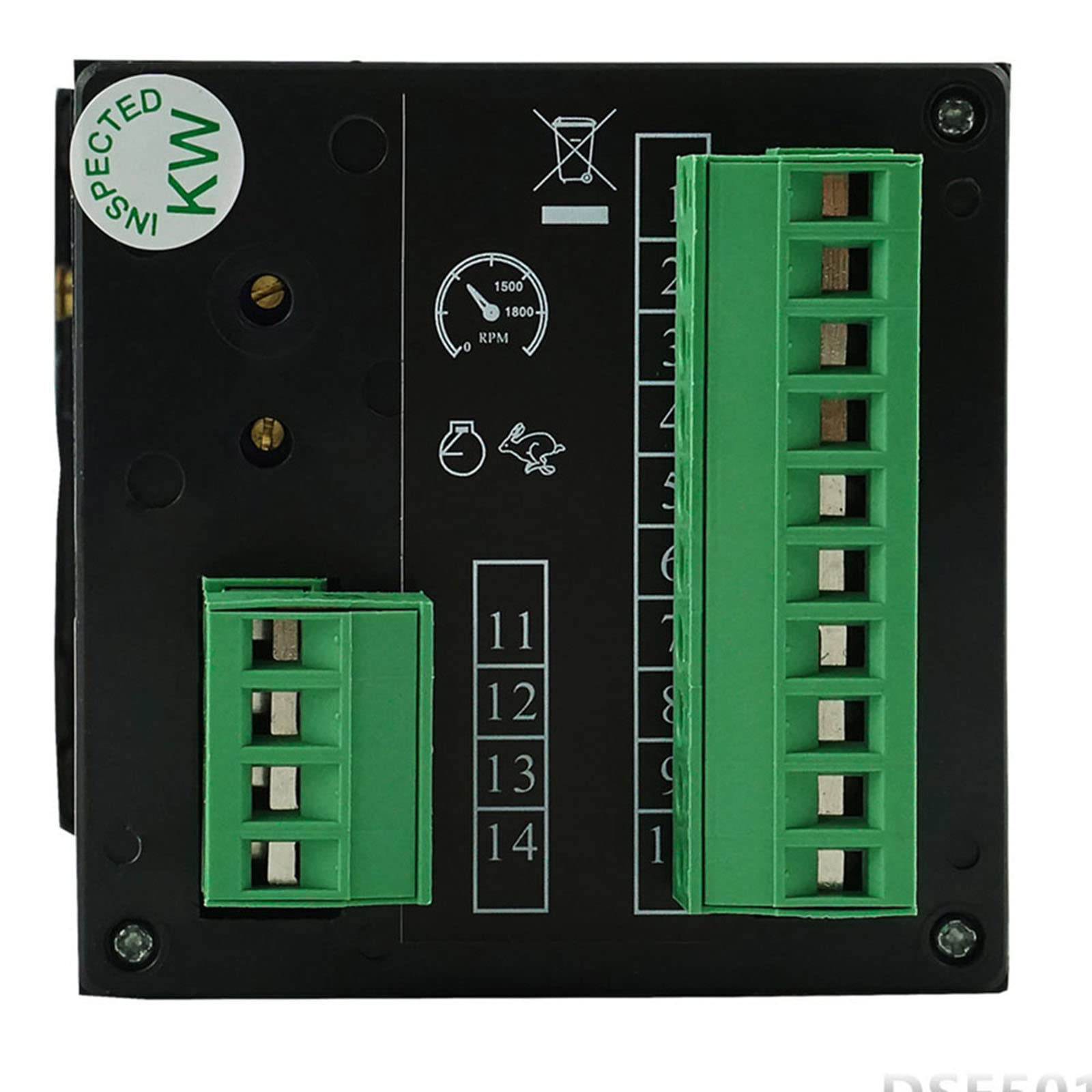 Deep Sea DSE501K Generator Controller Module - Manual Key Start Electronic Replacement Part for Power Backup & Emergency Use