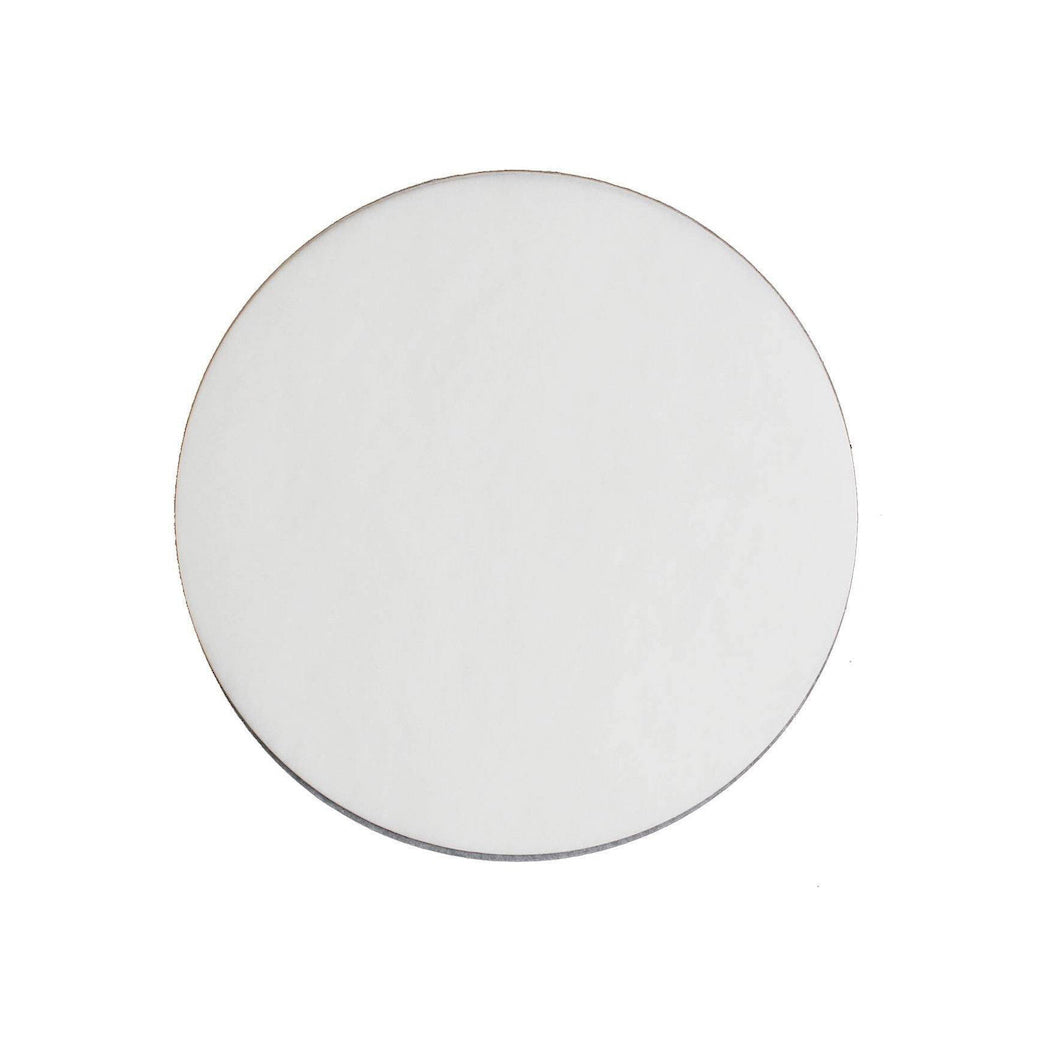 12 Silver Round Cake Boards, 0.08