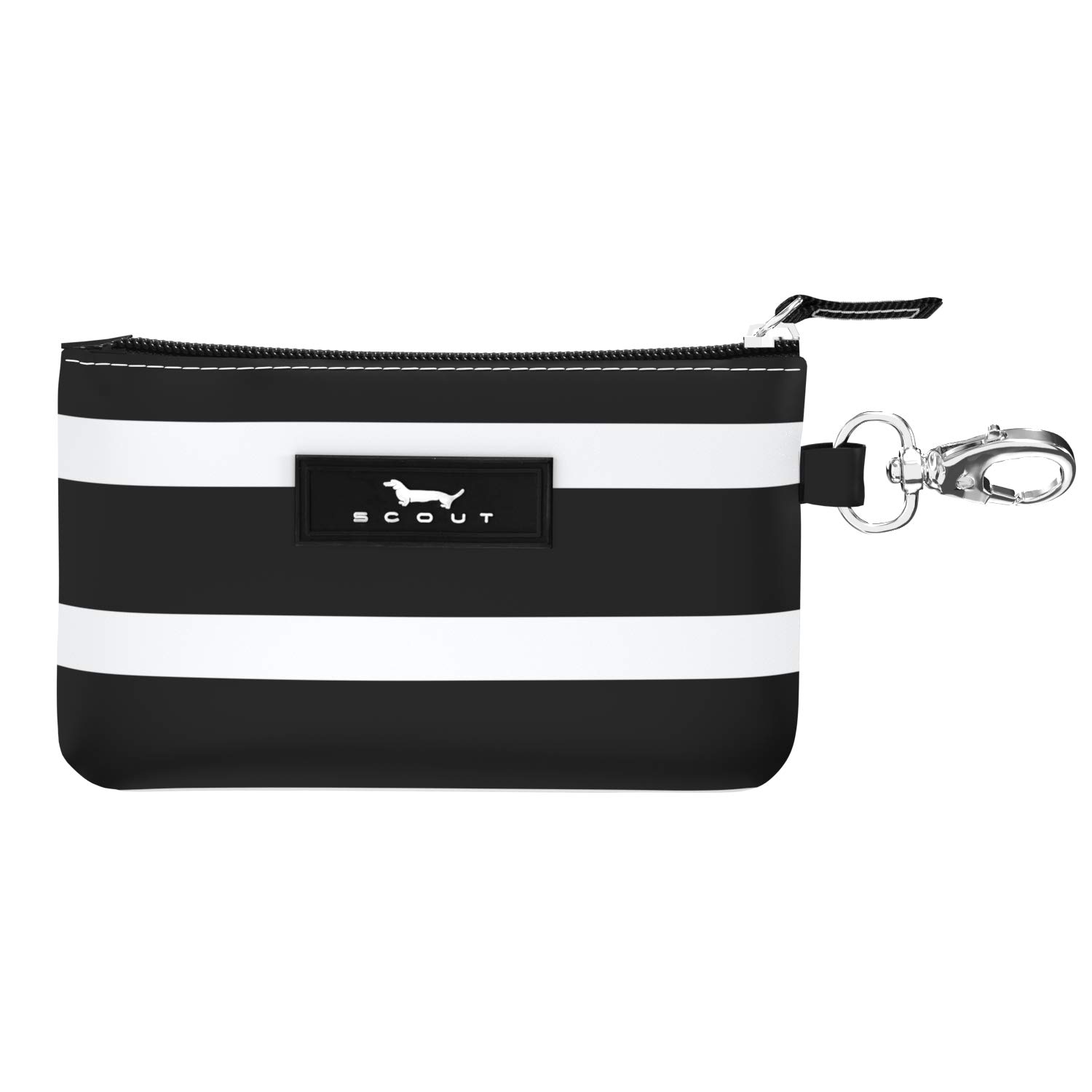 SCOUT IDKase Card Holder for Women - Slim Mini Keychain Wallet with Zip Closure | Perfect for Credit Cards, IDs & Keys - Ideal for Travel, Work & Everyday Use