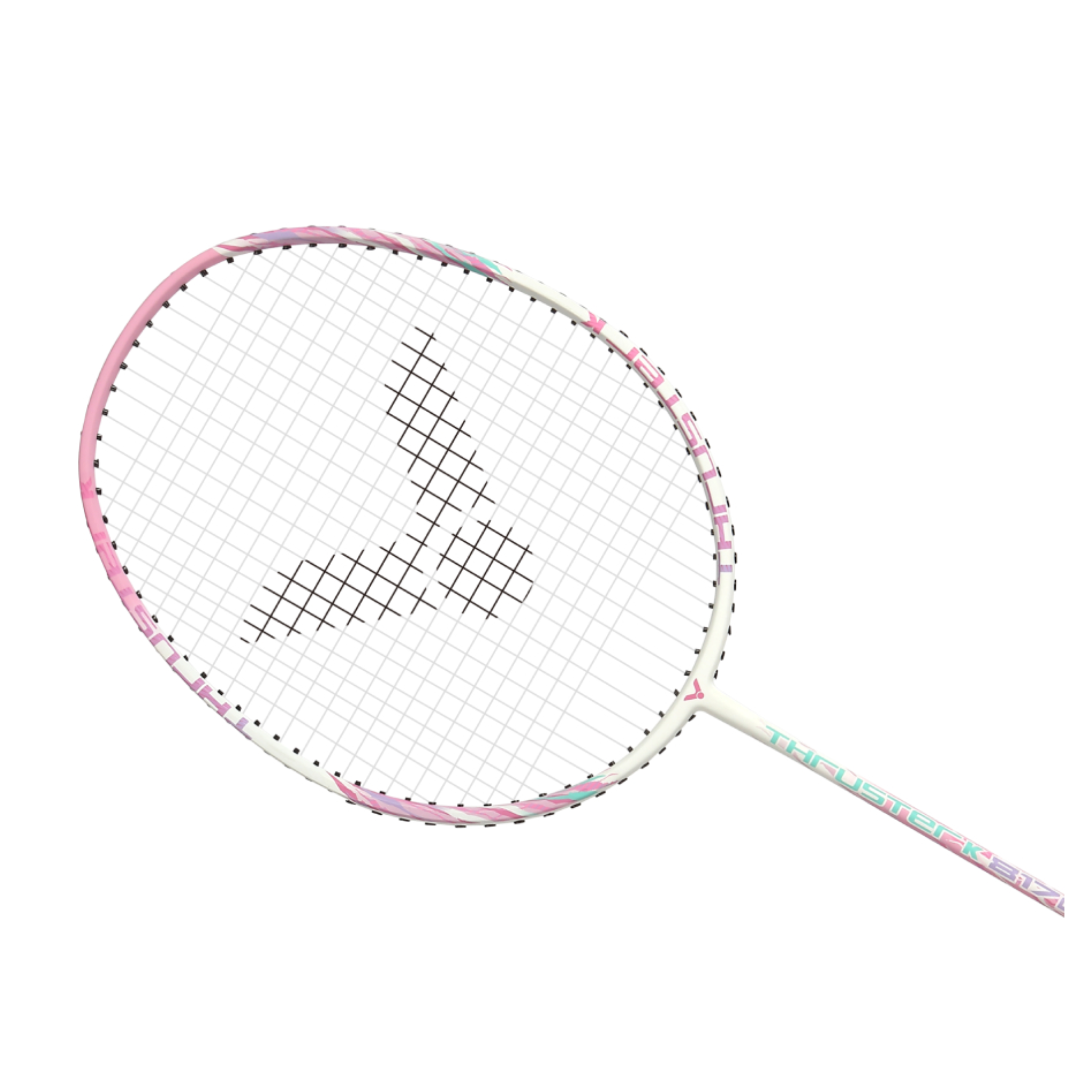 Victor Thruster K 817CL Strung Badminton Racket [Pink] - Lightweight Carbon Fiber Badminton Racquet with High Tension String for Professional & Recreational Players - Perfect for Tournaments, Training & Casual Play