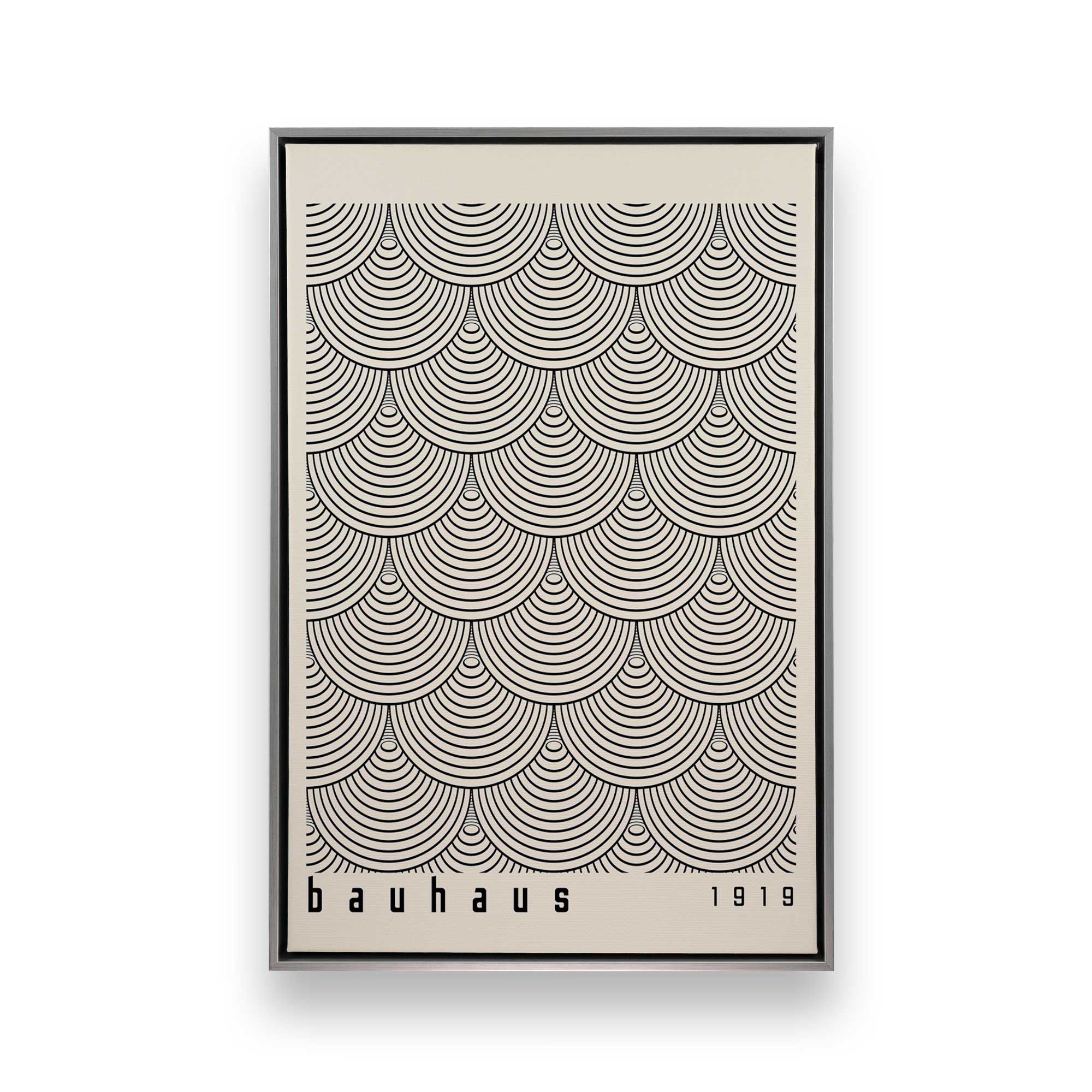 Bauhaus Arches Canvas Print - Modern Abstract Wall Art for Living Room, Bedroom & Office Decor