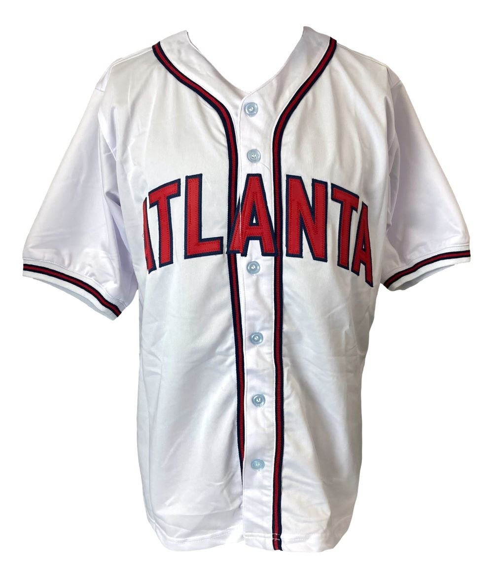 Austin Riley Atlanta Braves Signed White Baseball Jersey - Authentic MLB Player Jersey for Fans & Collectors - Perfect for Sports Memorabilia, Gifts & Game Day Outfits