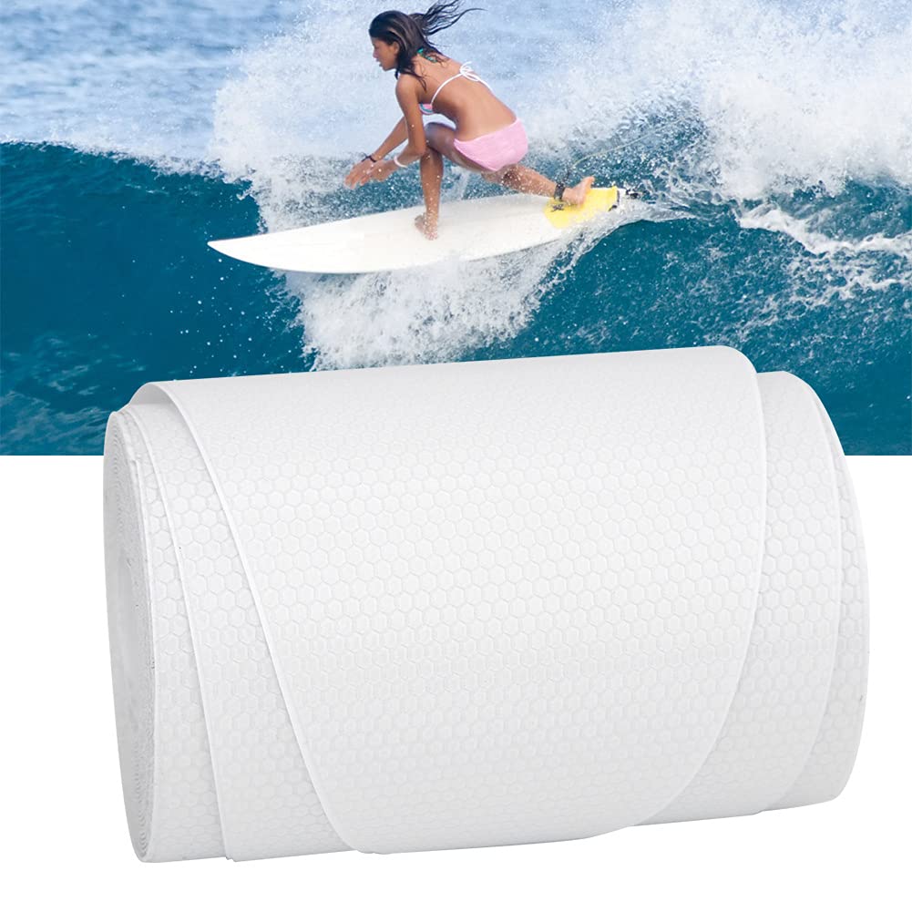 MOUMOUTEN 2-Pack PVC Surfboard Edge Protection Tape - Non-Slip Paddle Board Rail Tape for SUP, Surfing & Water Sports - Durable Adhesive for Board Protection (Great for Beach, Ocean & Lake Use)