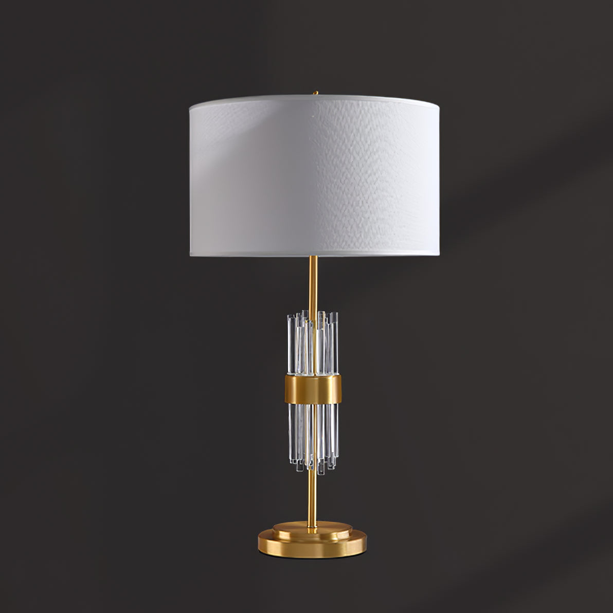 Sabina Table Lamp - Modern LED Nightstand Light with USB Port, Touch Control & Adjustable Brightness for Bedroom, Living Room & Office