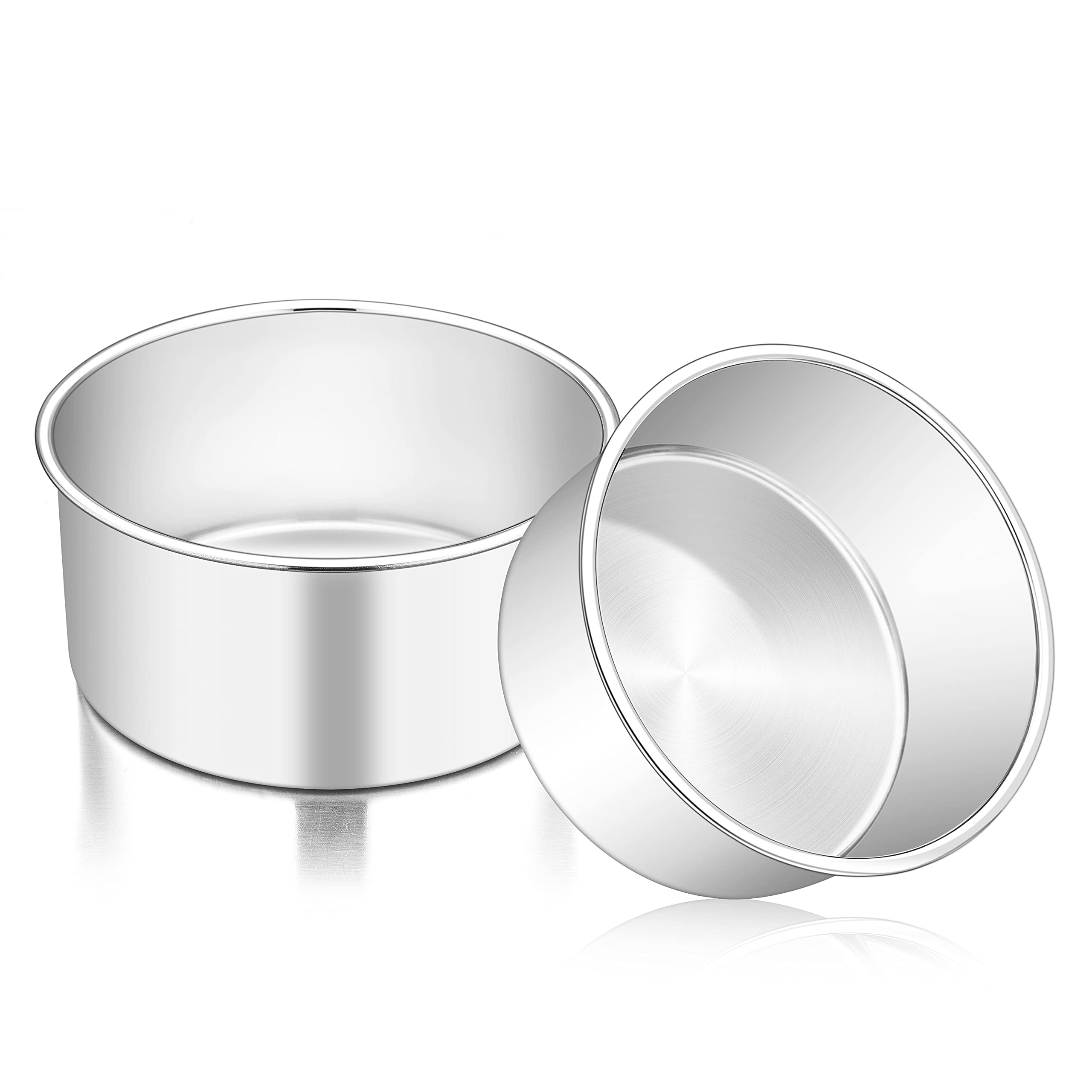 TeamFar 6 Inch Round Cake Pan Set - 6