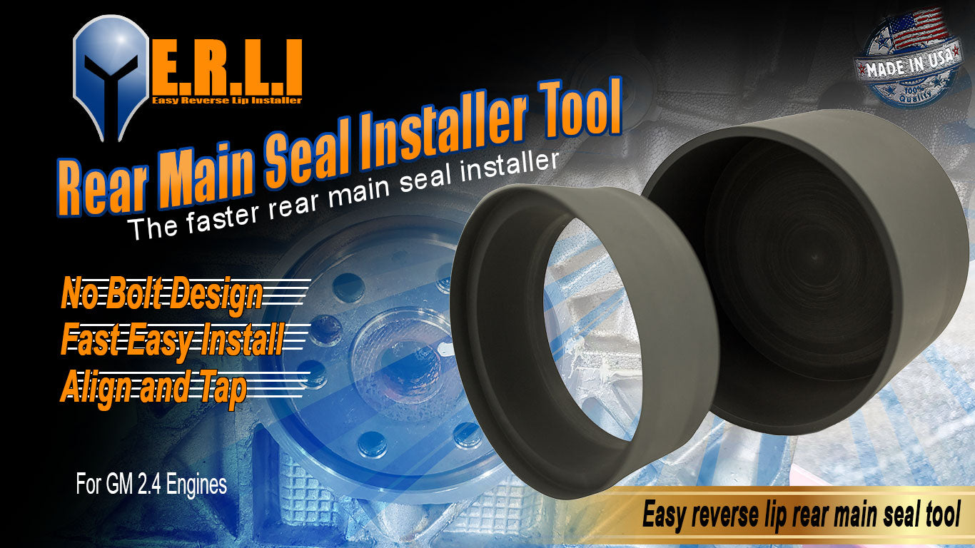 GM 2.4L Engine Rear Main Seal Installer Tool - Professional Installation Kit for Chevy, Pontiac & Saturn Vehicles - Perfect for DIY Mechanics & Auto Repair Shops