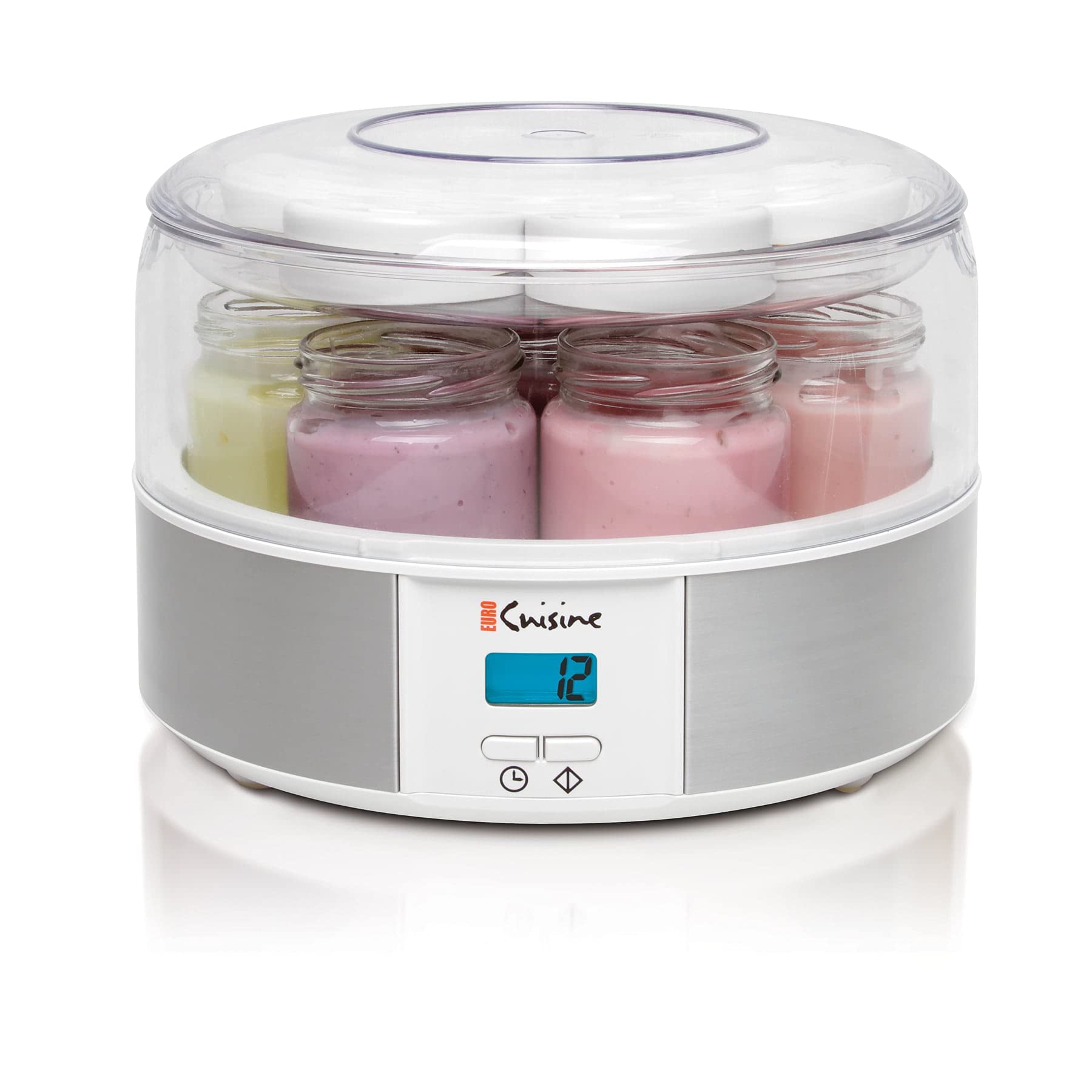 Automatic Digital Yogurt Maker with Clear Glass Container - Perfect for Homemade Yogurt, Healthy Breakfast & Keto Diet
